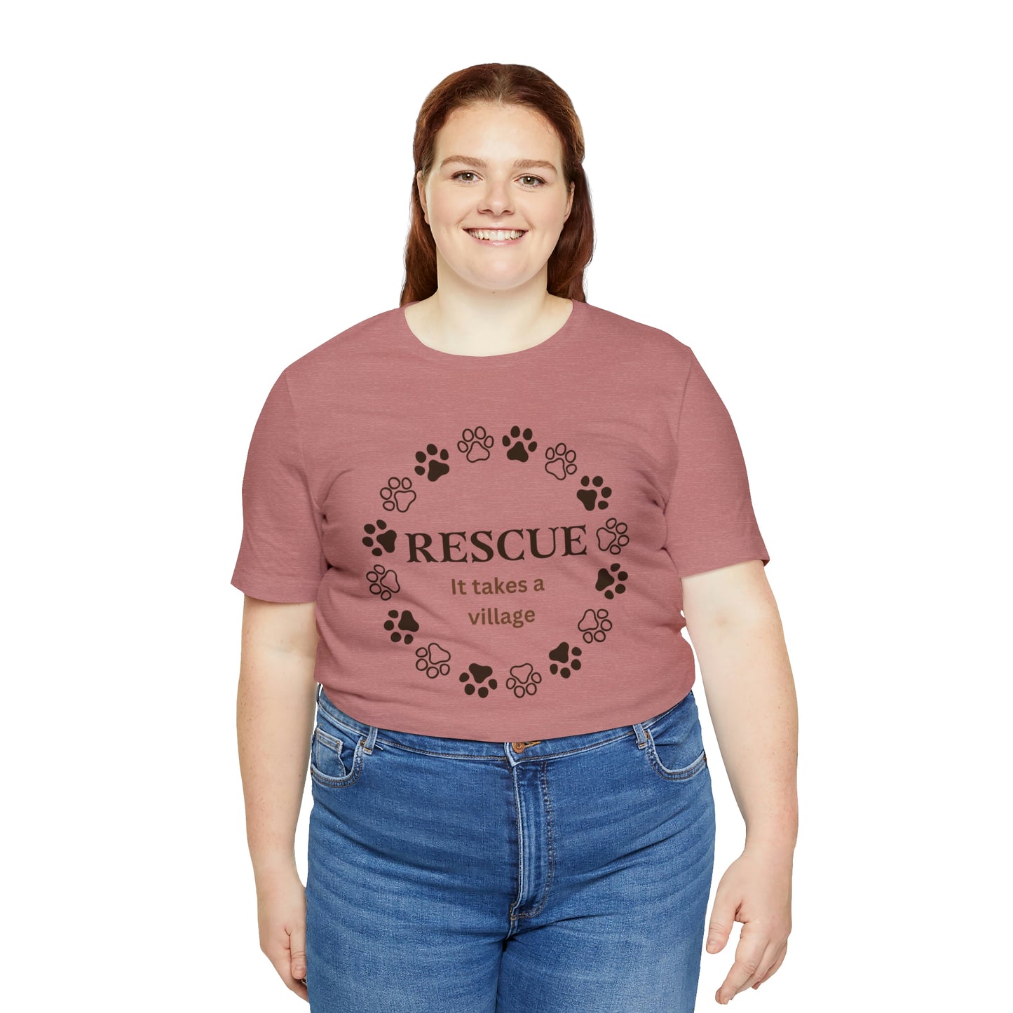 "Rescue" Bella Canvas Unisex Jersey Short Sleeve Tee