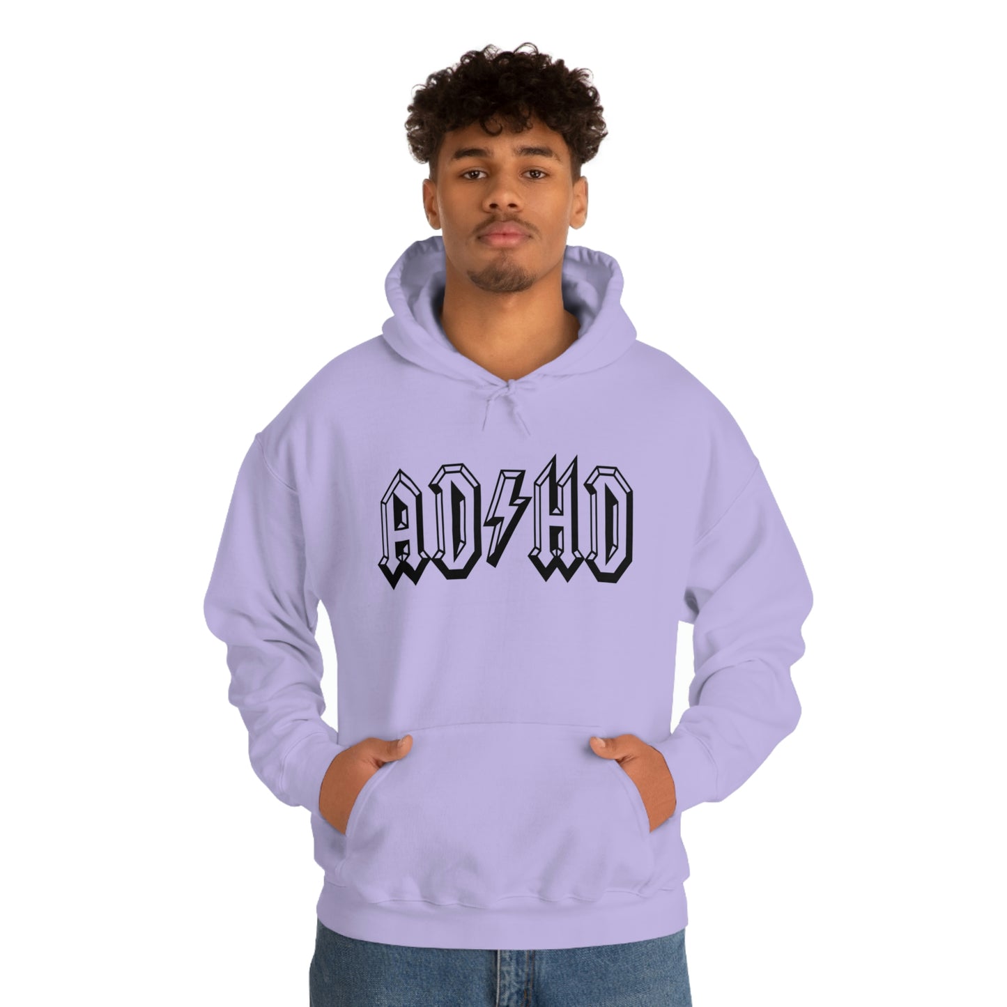 "ADHD" Unisex Hooded Sweatshirt