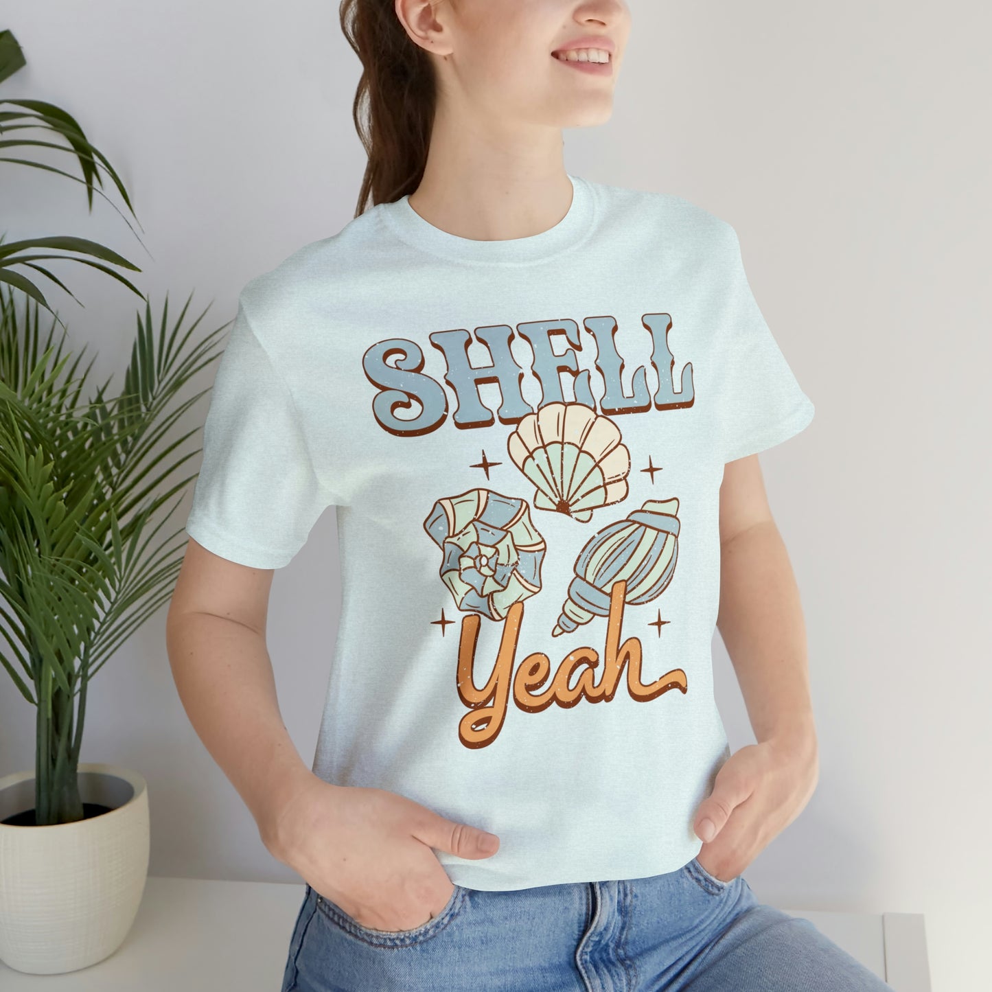 "Shell Yeah" Bella Canvas Short Sleeve Tee