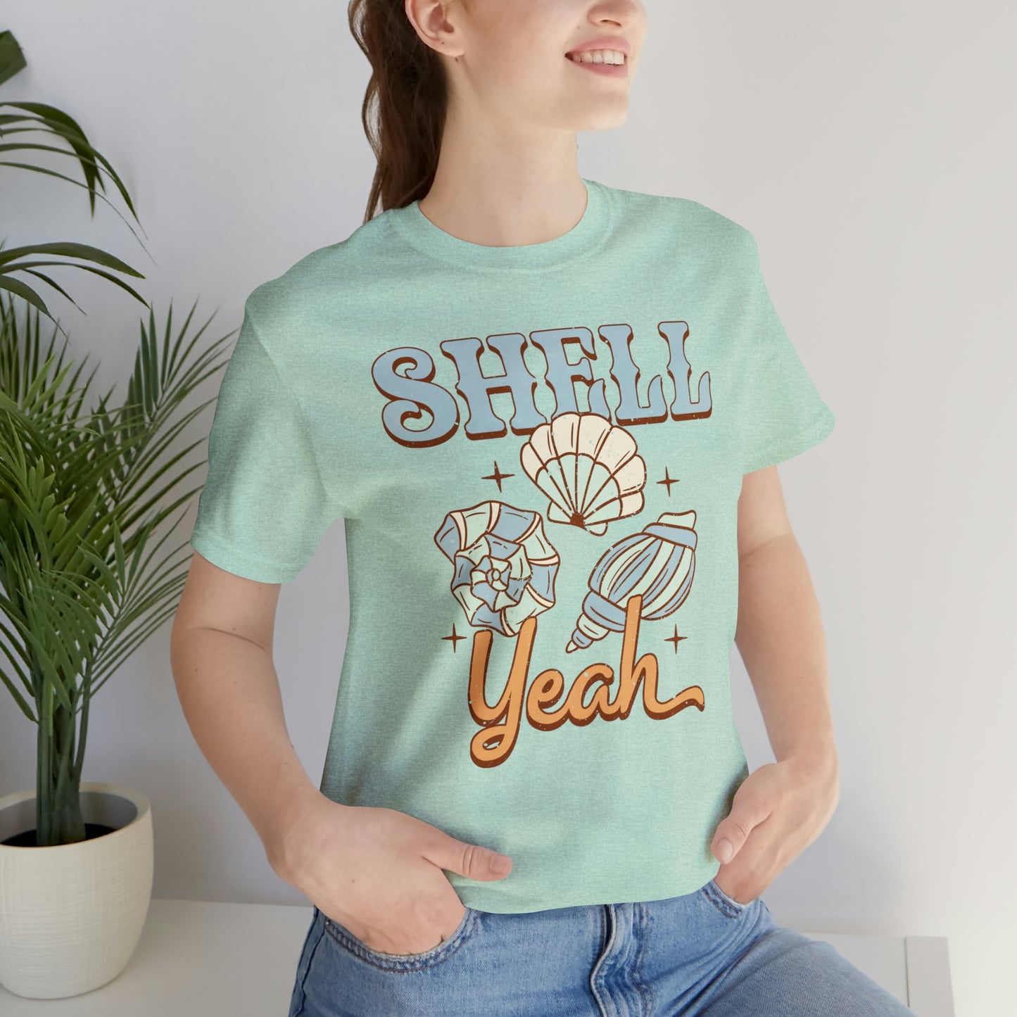 "Shell Yeah" Bella Canvas Short Sleeve Tee