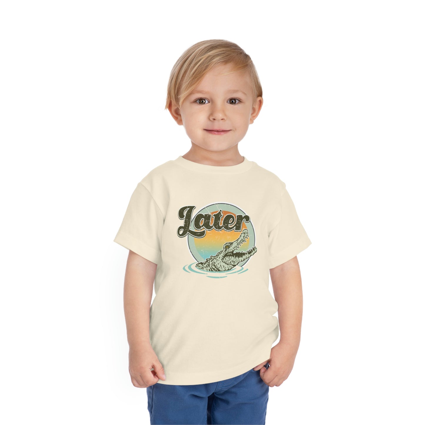 "Later Gator" Toddler Short Sleeve Tee (2T-5T)