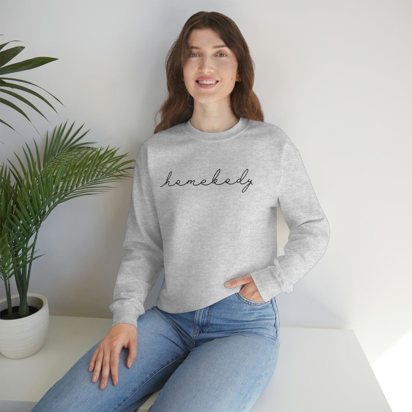 "Homebody" Unisex Heavy Blend™ Crewneck Sweatshirt