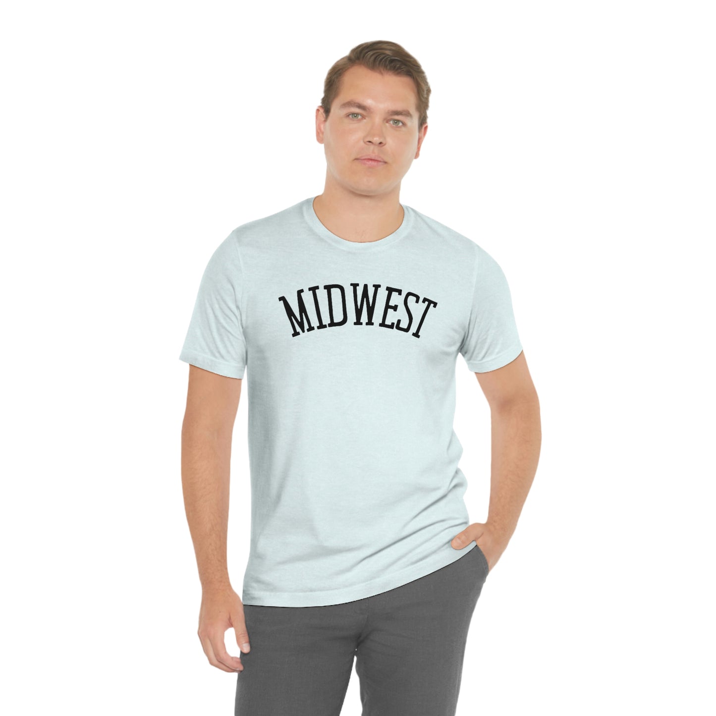 "Midwest" Unisex Jersey Short Sleeve Tee