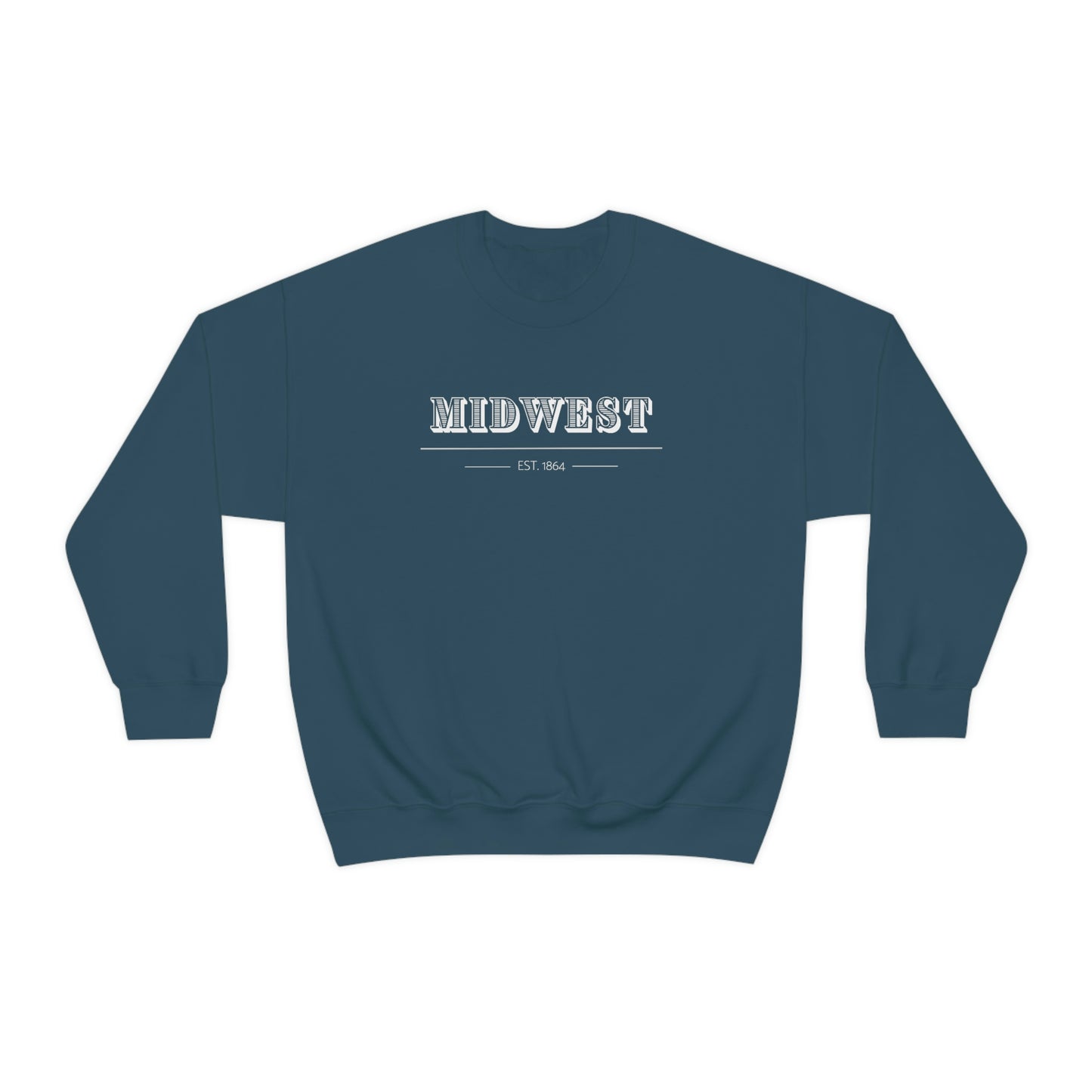"Midwest" Unisex Heavy Blend™ Crewneck Sweatshirt