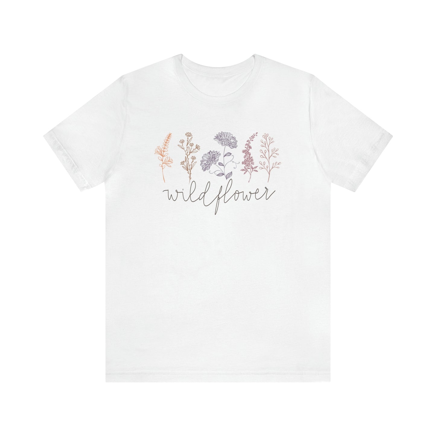 "Wildflower" Bella Canvas Short Sleeve Tee