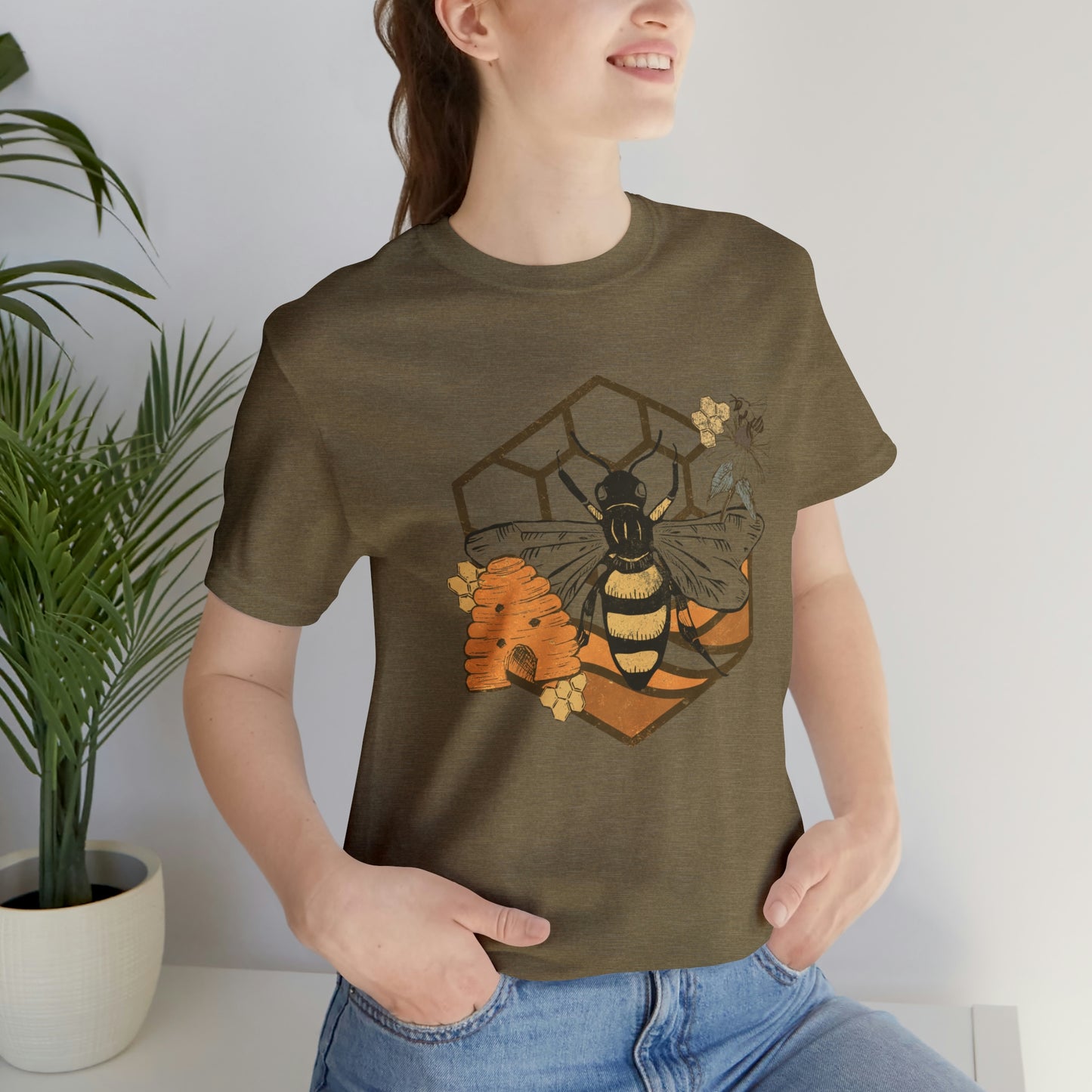 "Honey Bee" Bella Canvas Short Sleeve Tee