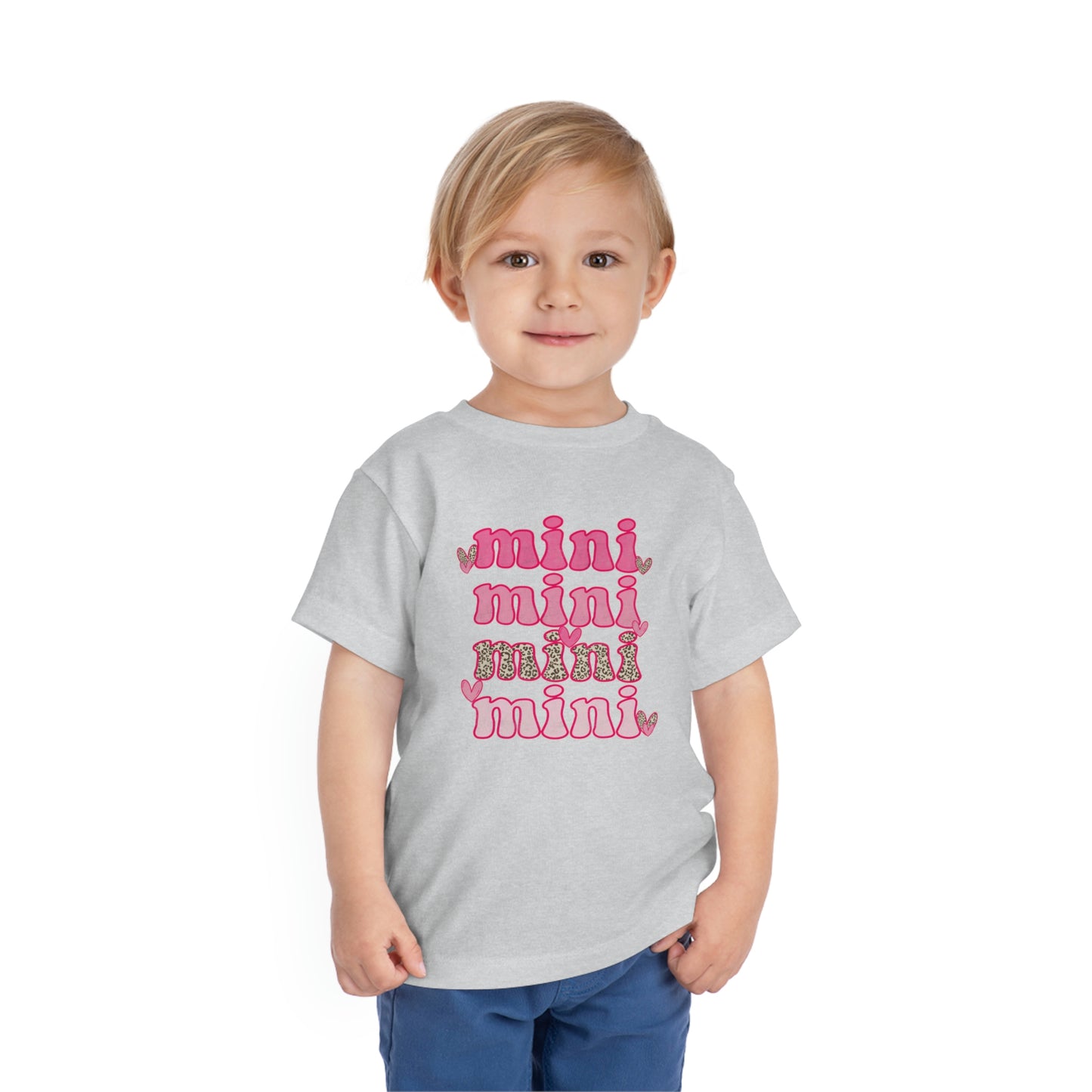 "Mini" Bella Canvas Toddler Short Sleeve Tee (2T-5T)