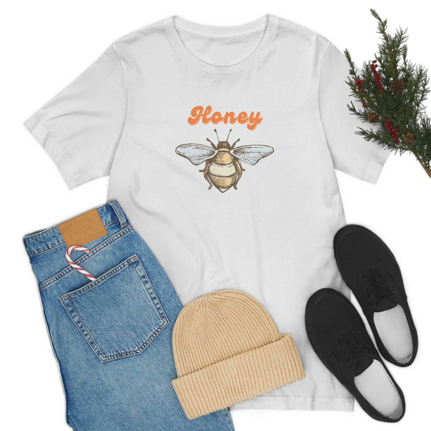"Honey" Unisex Jersey Short Sleeve Tee