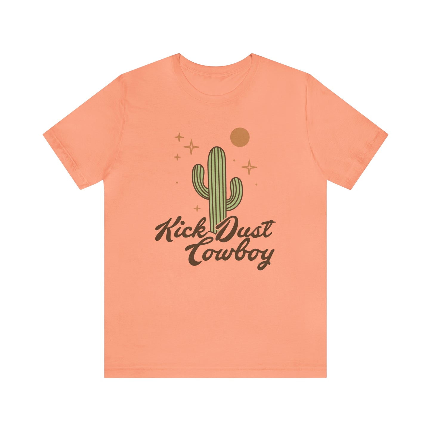 "Kick Dust Cowboy" Bella Canvas Short Sleeve Tee