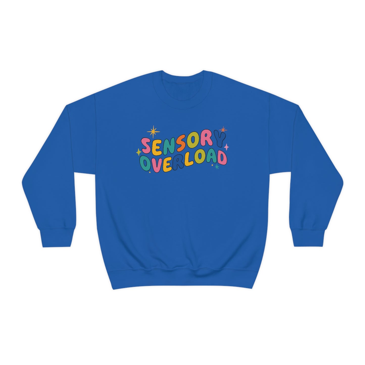 "Sensory Overload" Unisex Heavy Blend™ Crewneck Sweatshirt