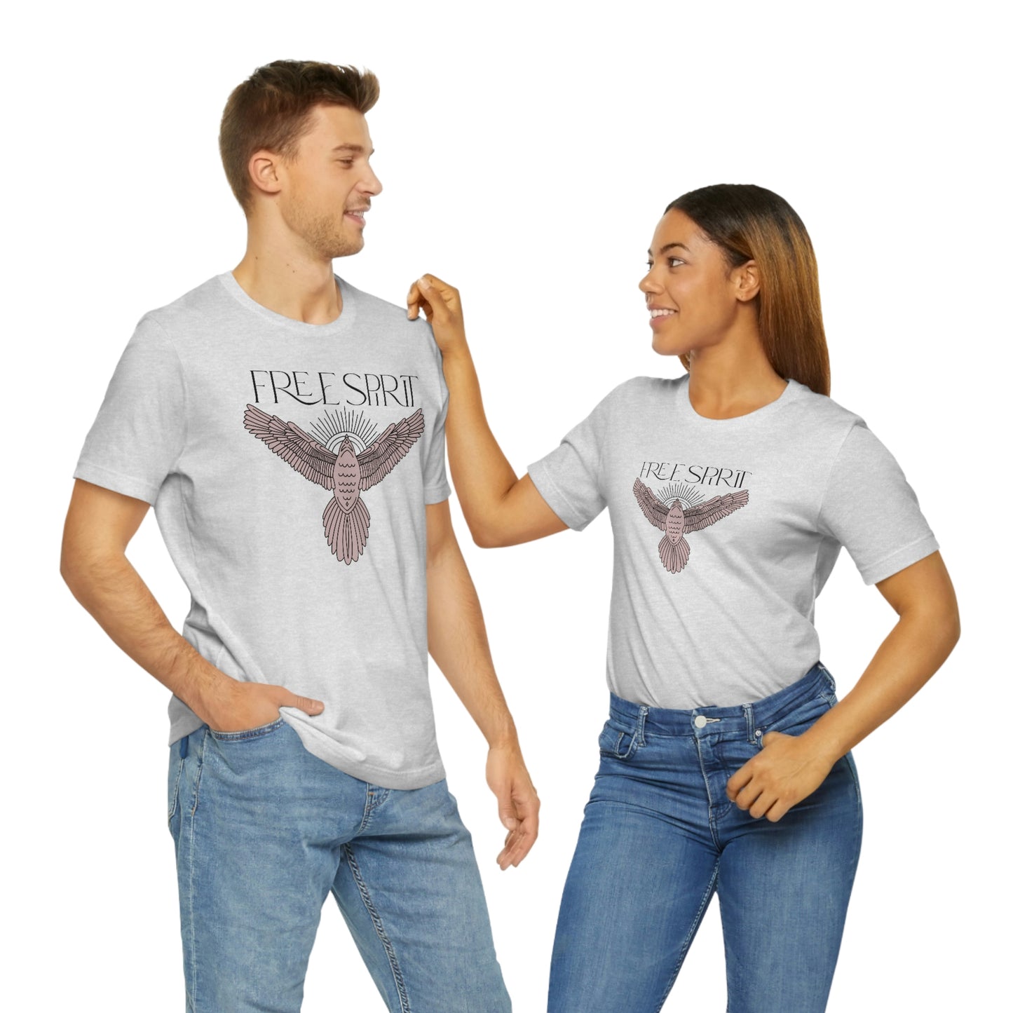 "Free Spirit" Bella Canvas Unisex Jersey Short Sleeve Tee