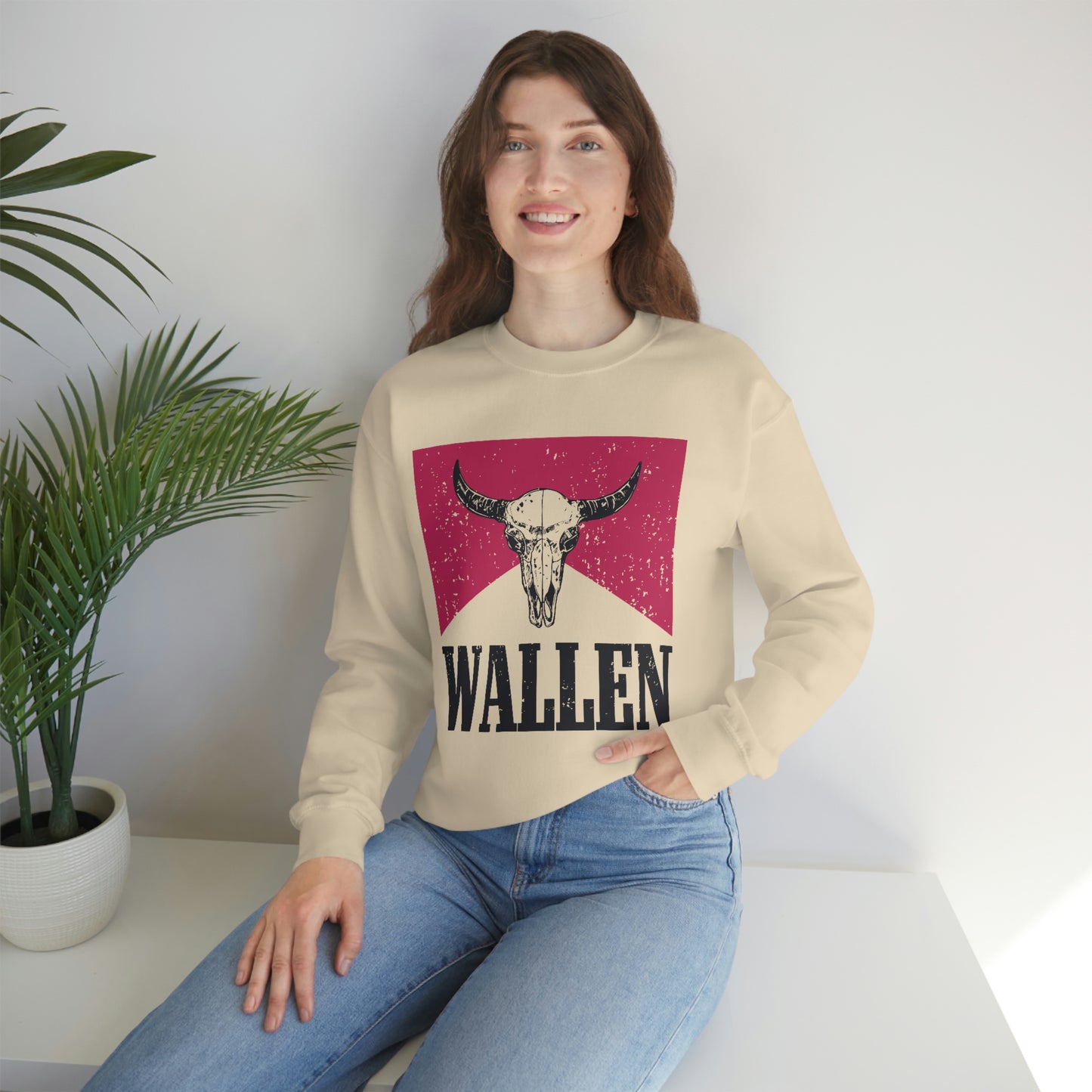 "Wallen" Grapich Crewneck Sweatshirt