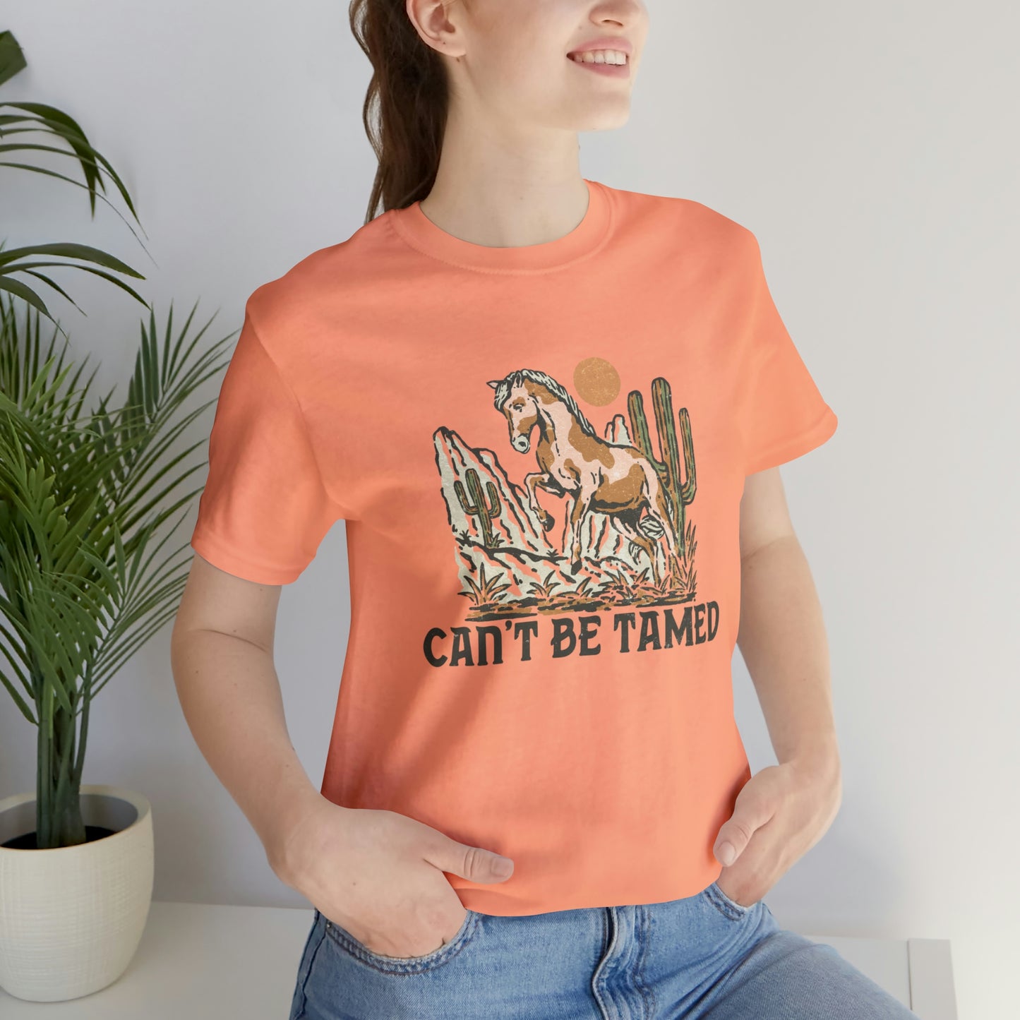 "Can't Be Tamed" Bella Canvas Short Sleeve Tee
