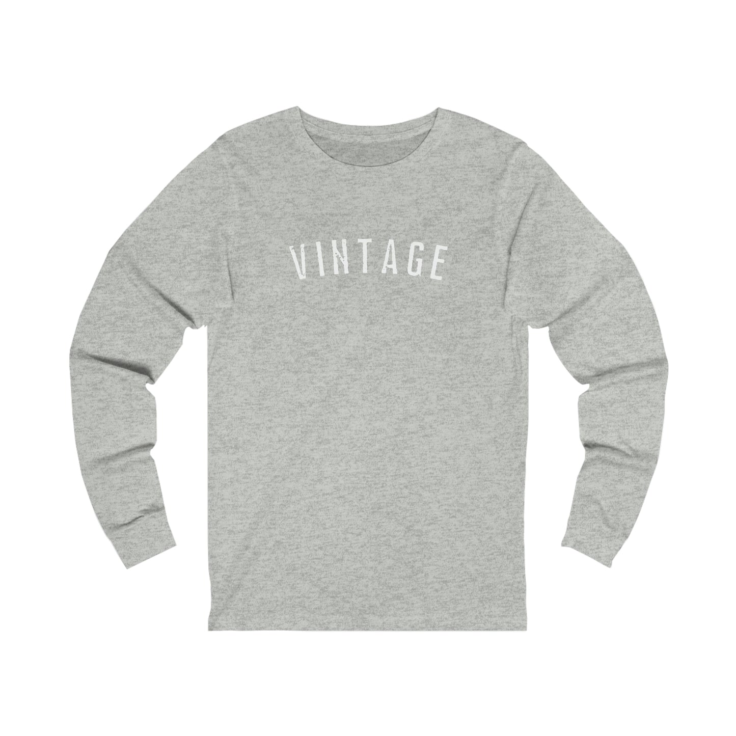 "Vintage" Bella Canvas Unisex Jersey Long Sleeve Tee