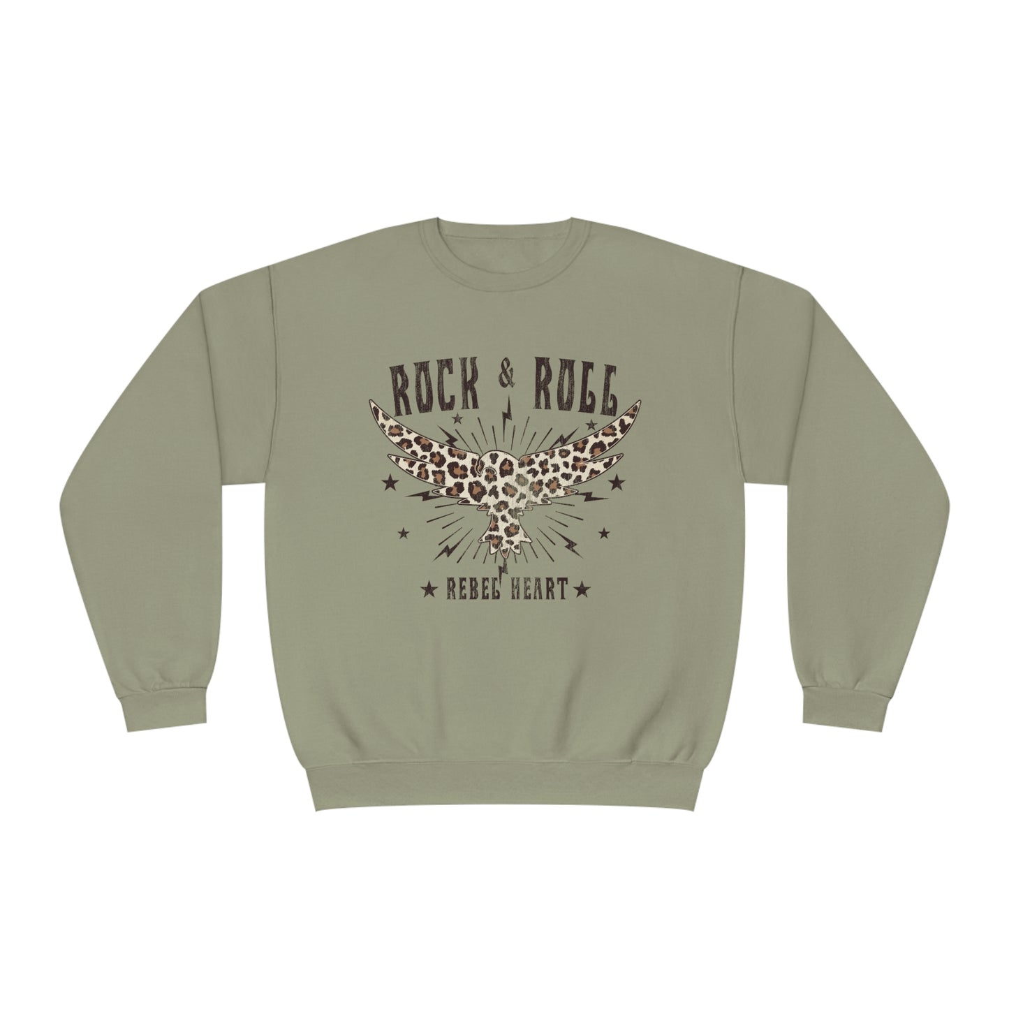 "Rock & Roll" Unisex NuBlend® Crewneck Sweatshirt