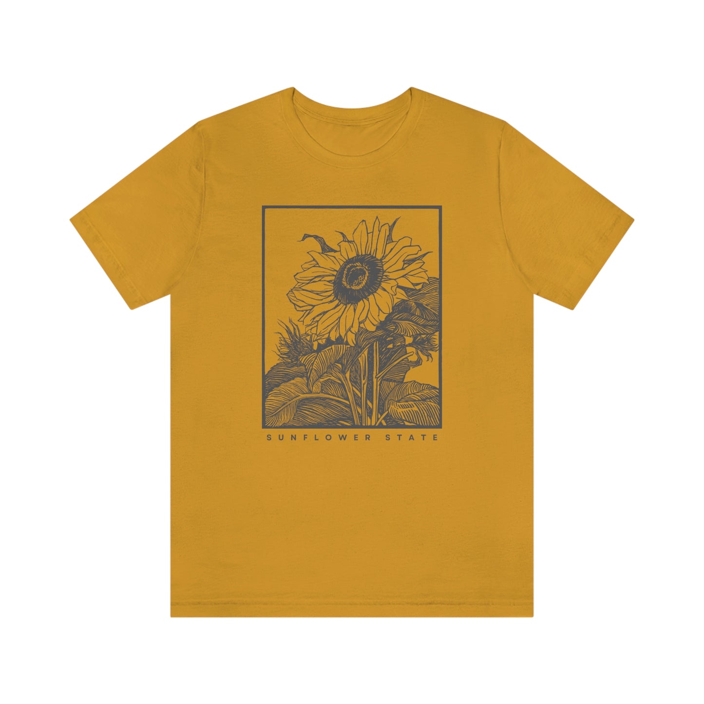 "Sunflower" Bella Canvas Unisex Jersey Short Sleeve Tee