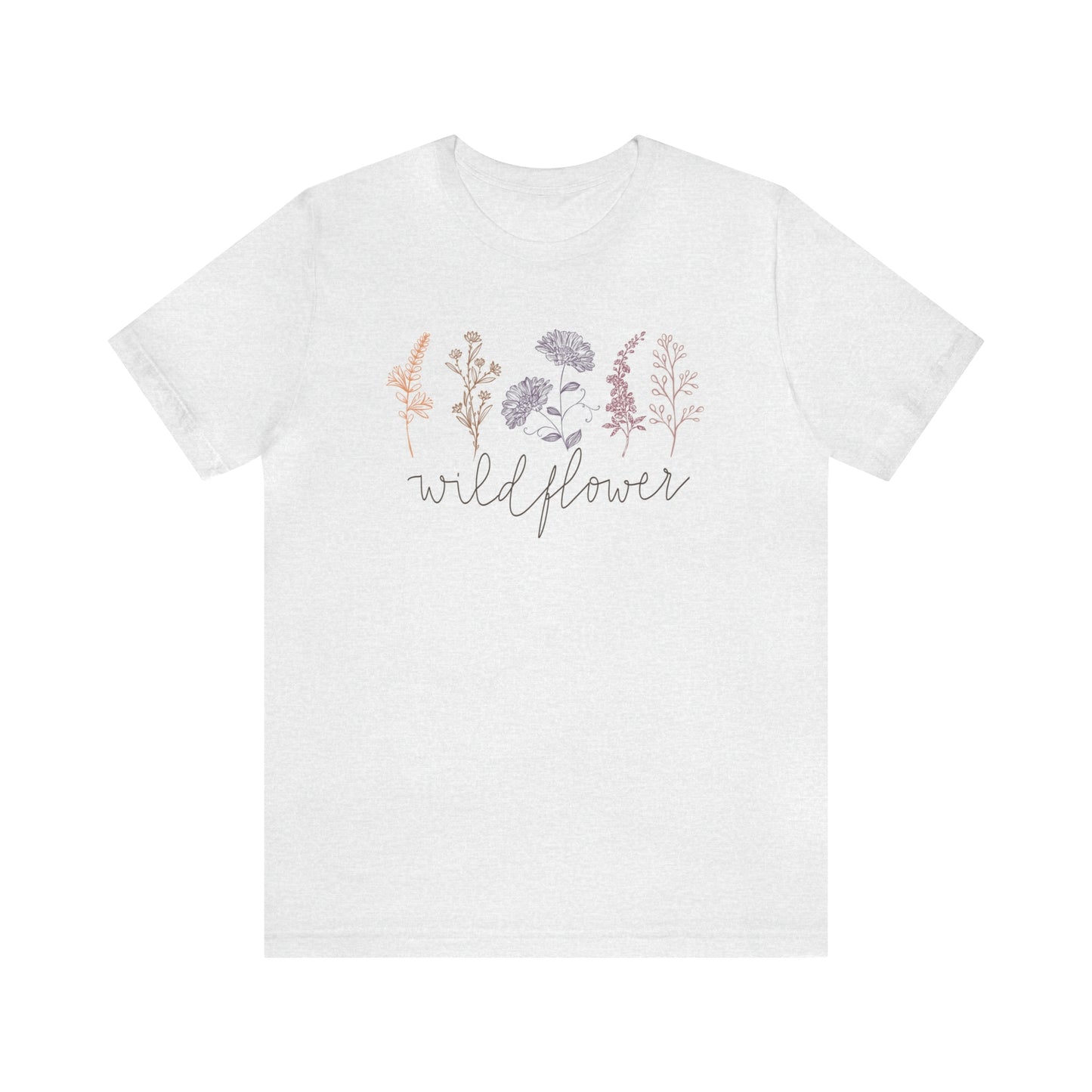 "Wildflower" Bella Canvas Short Sleeve Tee