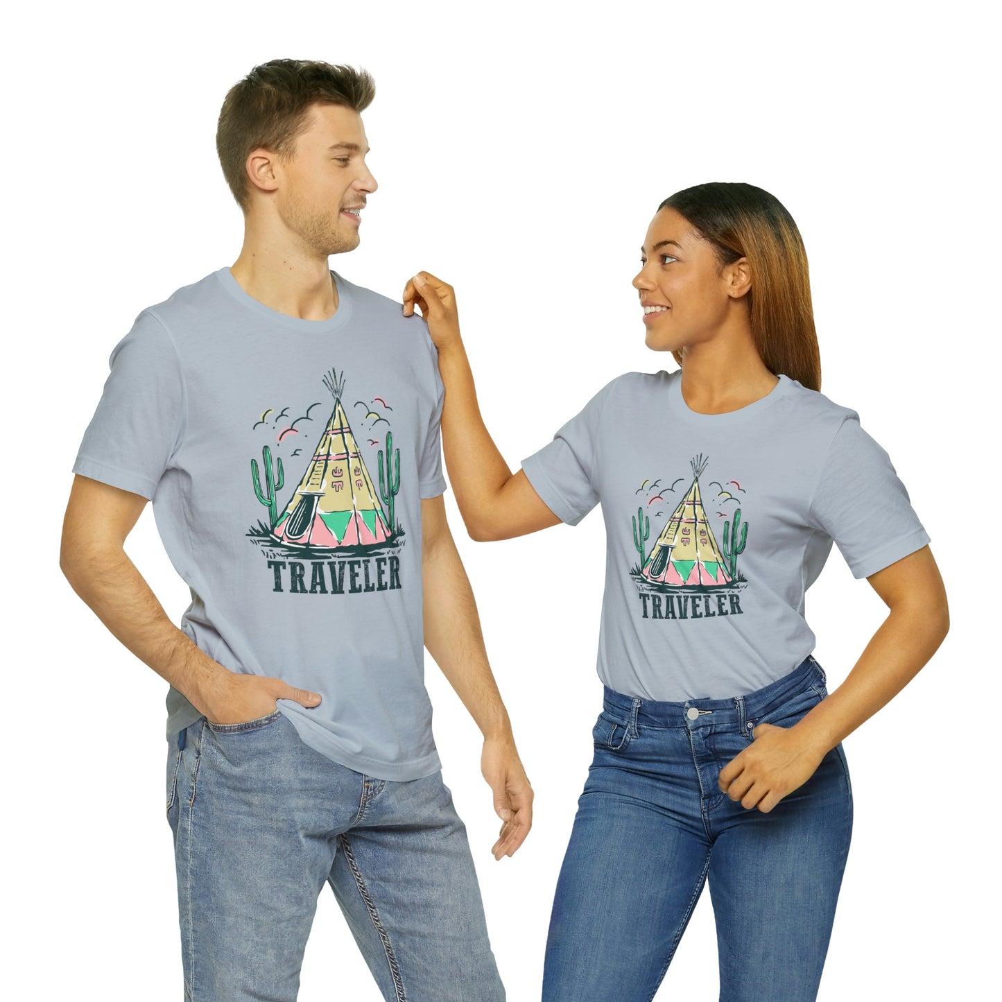 "Traveler" Bella Canvas Short Sleeve Tee