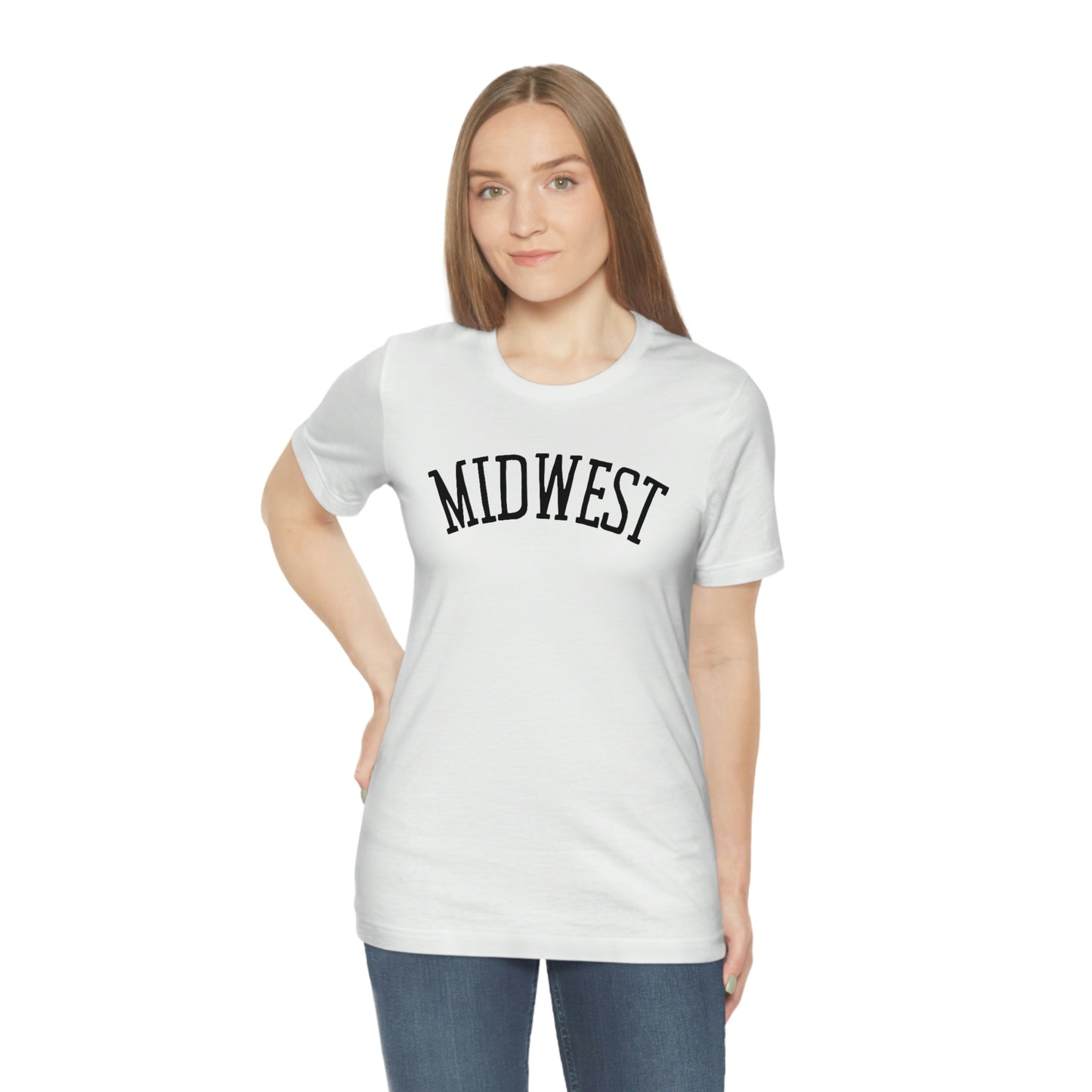 "Midwest" Unisex Jersey Short Sleeve Tee