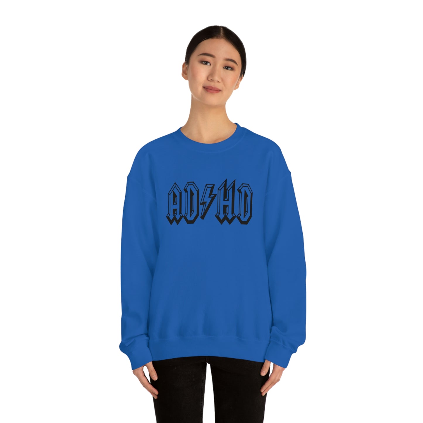 "ADHD" Unisex Crewneck Sweatshirt
