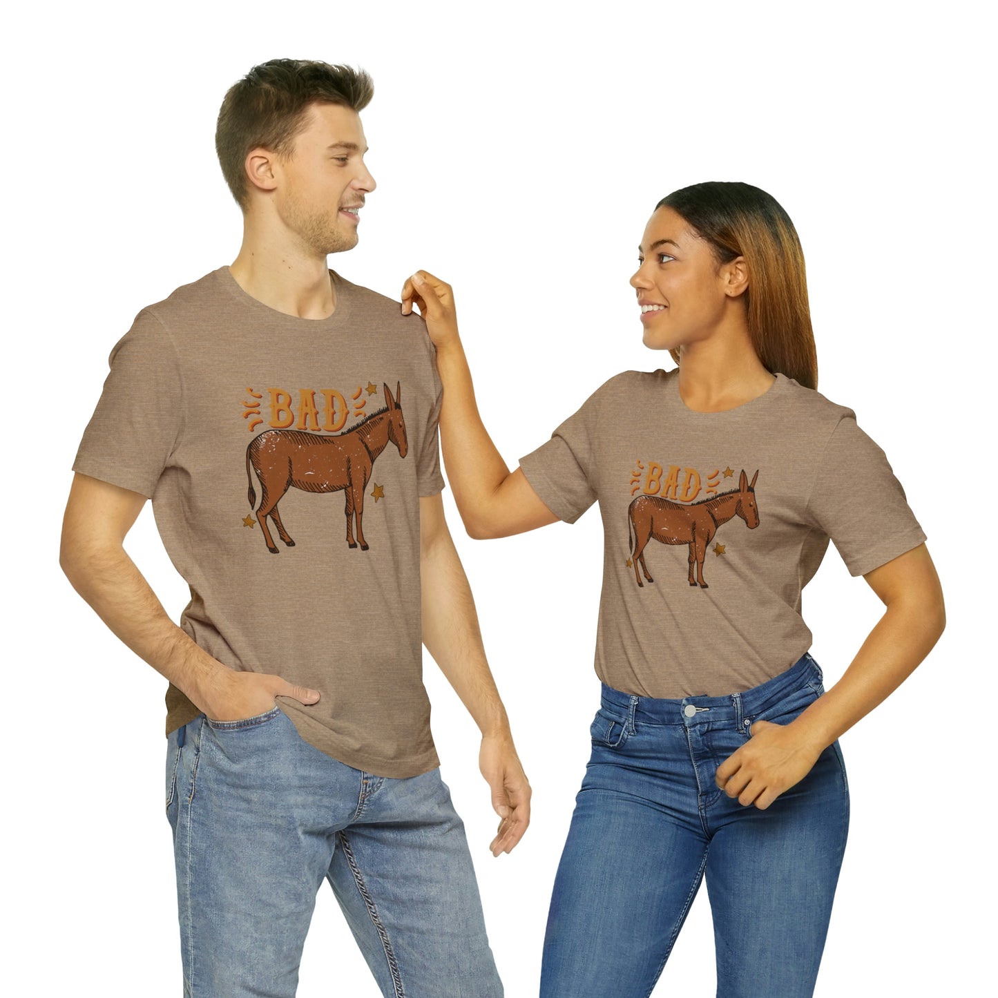 "Bad Ass" Bella Canvas Short Sleeve Tee