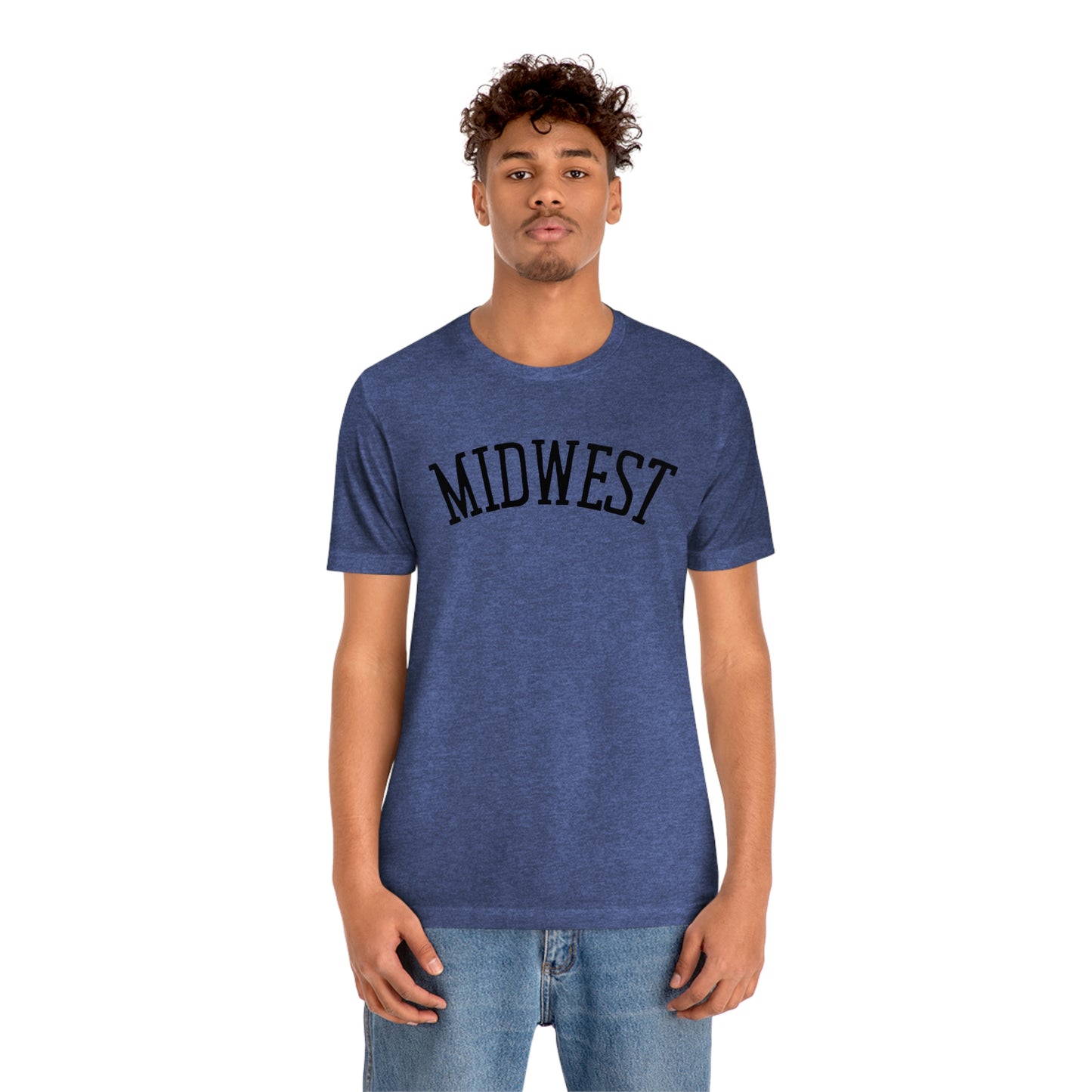 "Midwest" Unisex Jersey Short Sleeve Tee