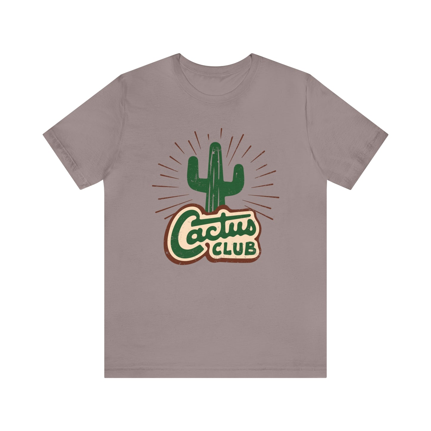"Cactus Club" Bella Canvas Short Sleeve Tee