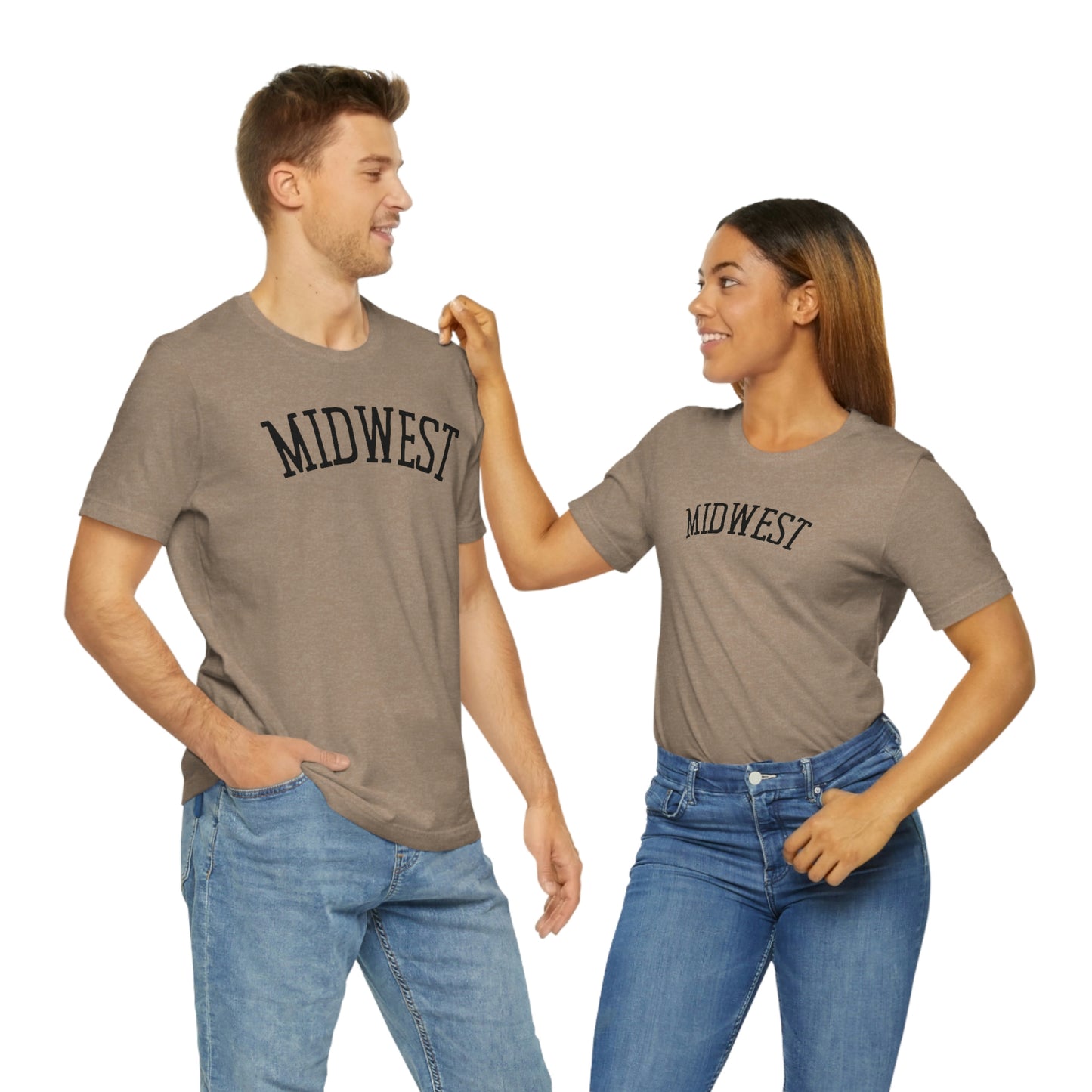 "Midwest" Unisex Jersey Short Sleeve Tee