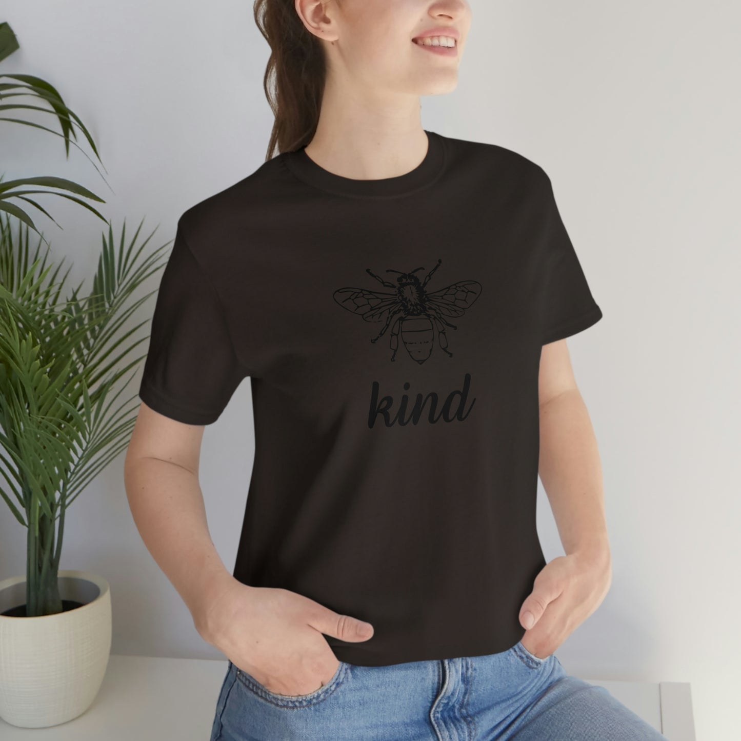 "Bee Kind" Unisex Jersey Short Sleeve Tee