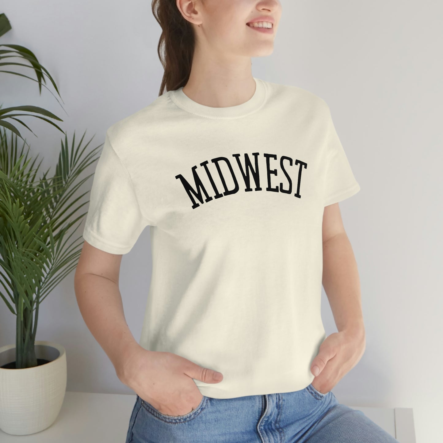 "Midwest" Unisex Jersey Short Sleeve Tee