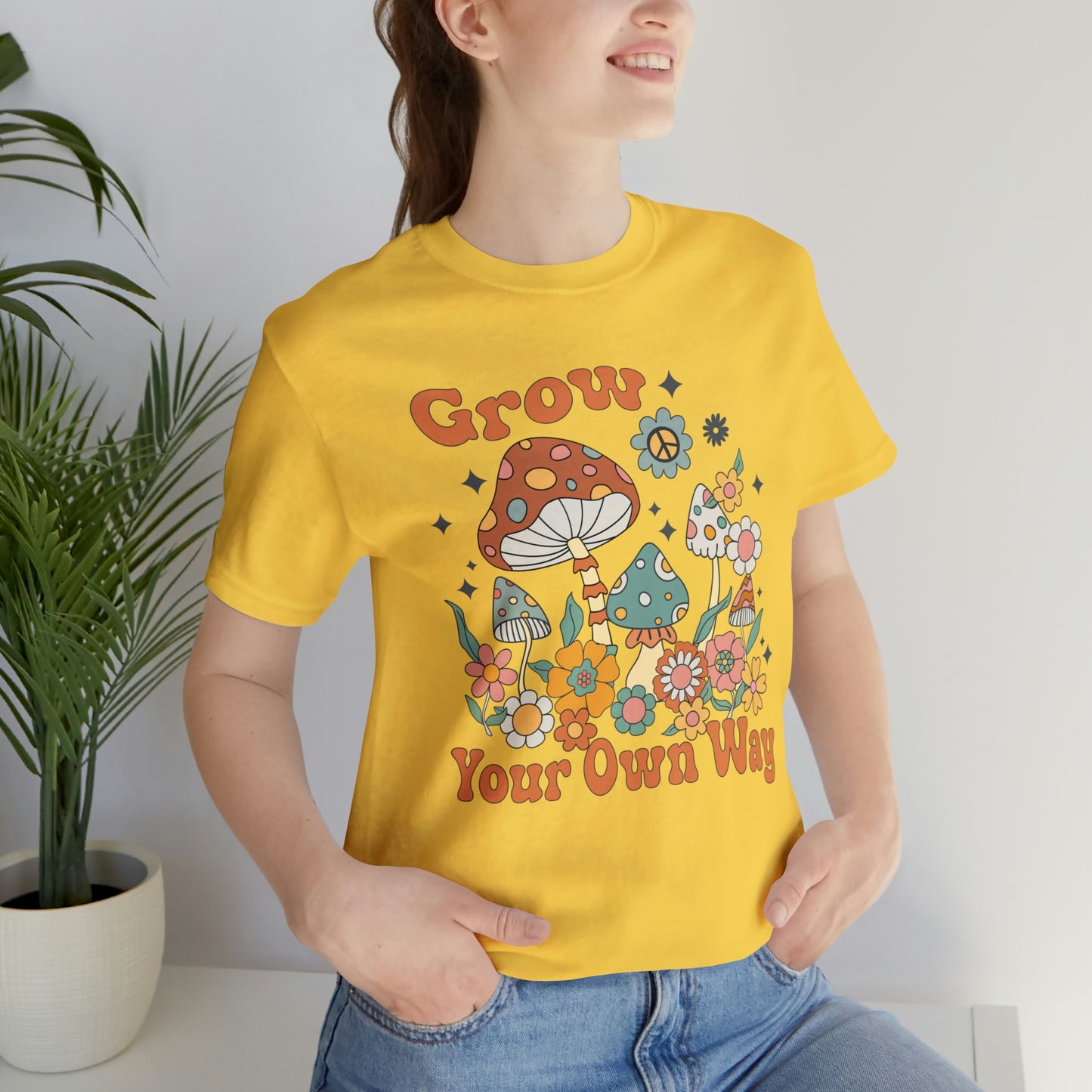 "Grow Your Own Way" Bella Canvas Short Sleeve Tee