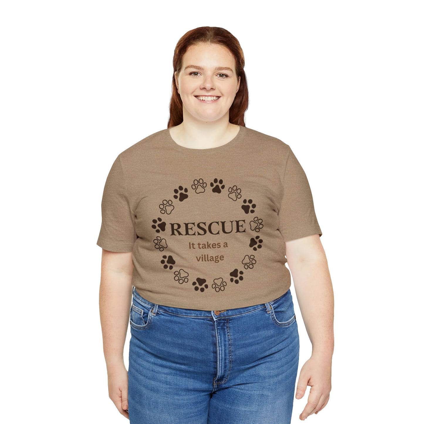 "Rescue" Bella Canvas Unisex Jersey Short Sleeve Tee