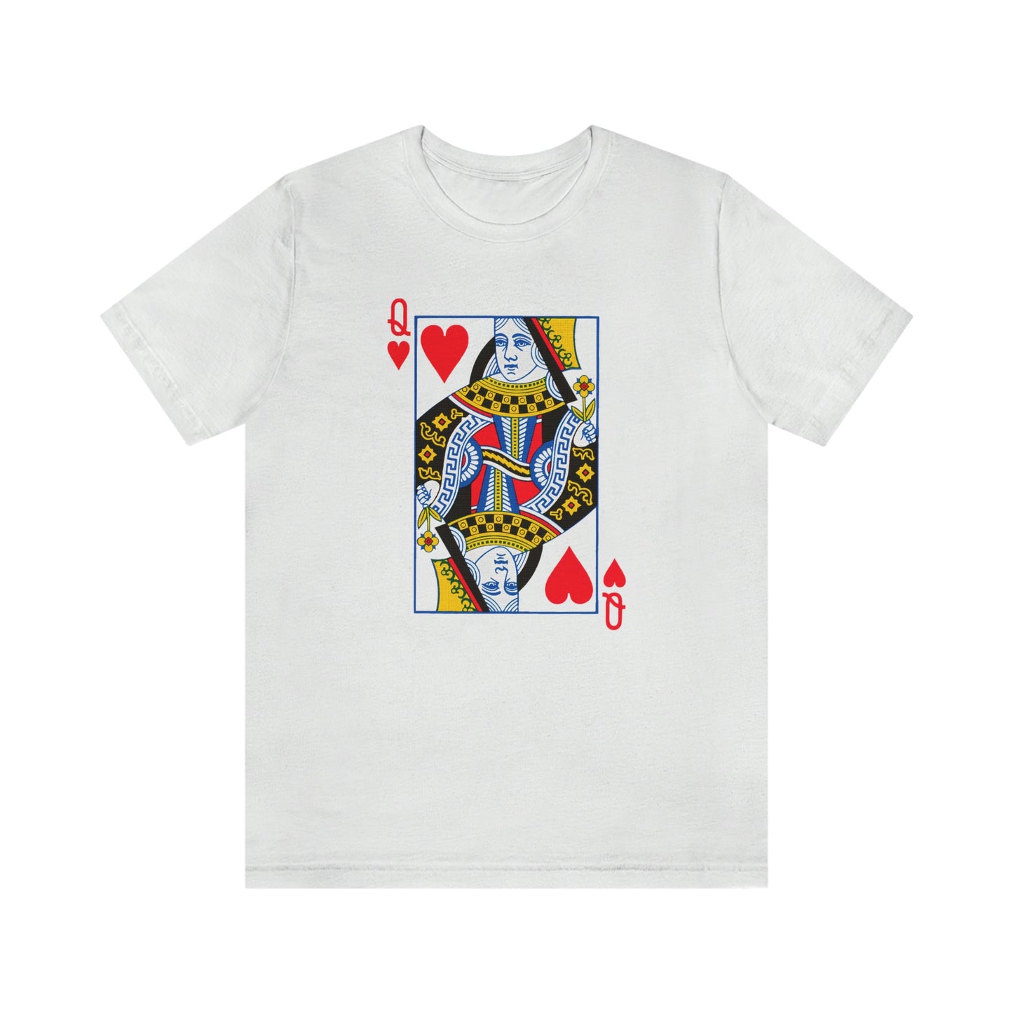 "Queen of Hearts" Unisex Jersey Short Sleeve Tee