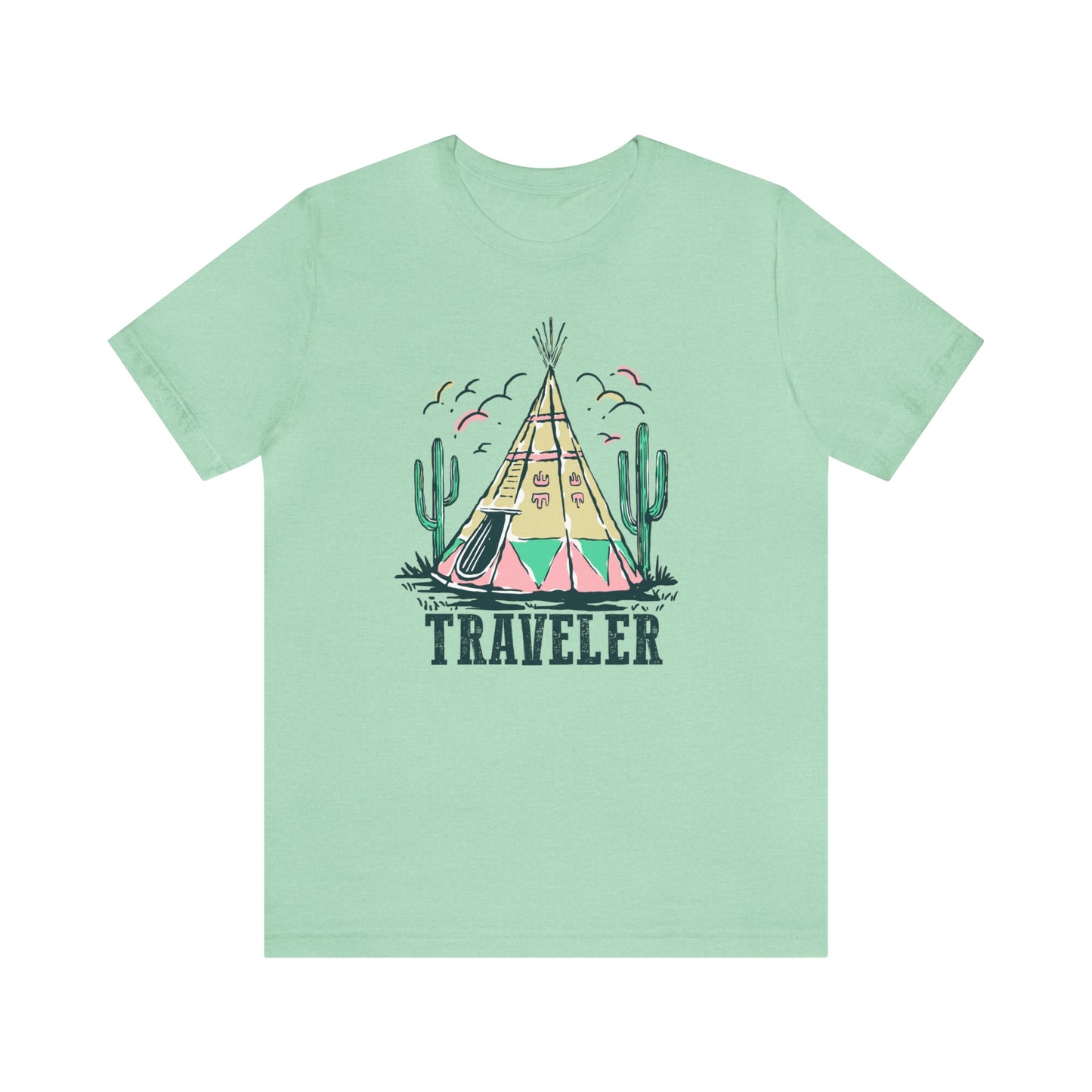 "Traveler" Bella Canvas Short Sleeve Tee
