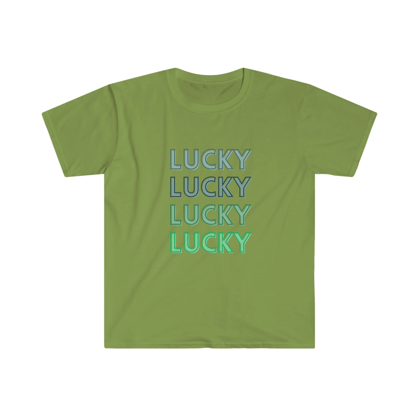 "Lucky" Unisex Softstyle T-Shirt (Gildan Soft Style)