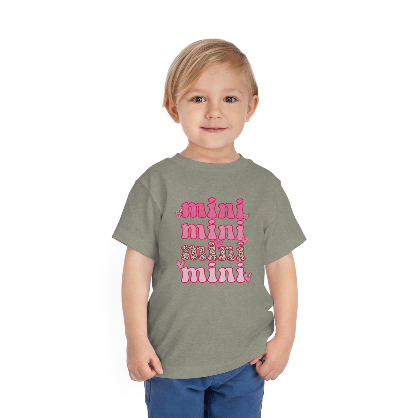 "Mini" Bella Canvas Toddler Short Sleeve Tee (2T-5T)