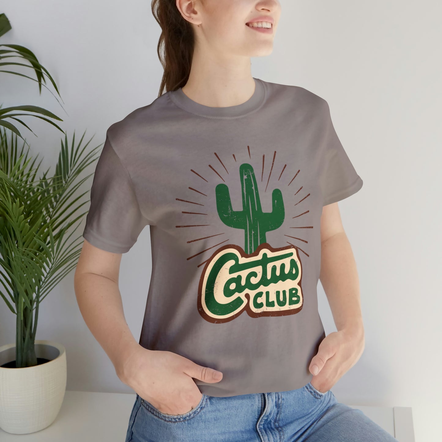 "Cactus Club" Bella Canvas Short Sleeve Tee
