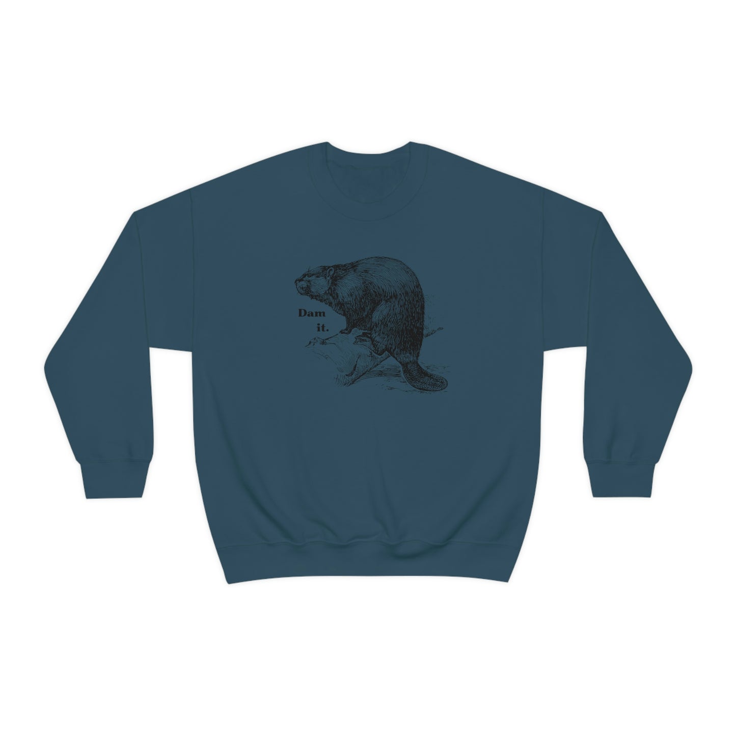 "Dam it" Gildan Graphic Crewneck Sweatshirt