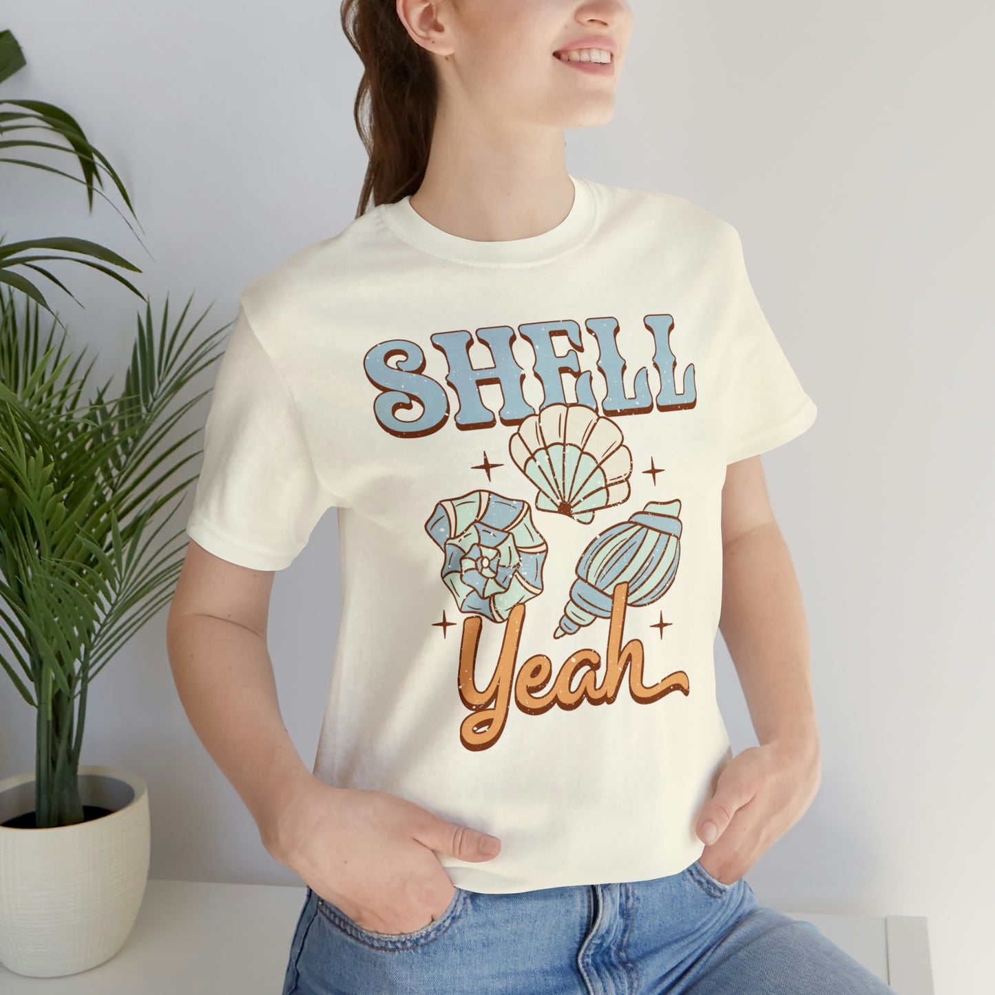 "Shell Yeah" Bella Canvas Short Sleeve Tee
