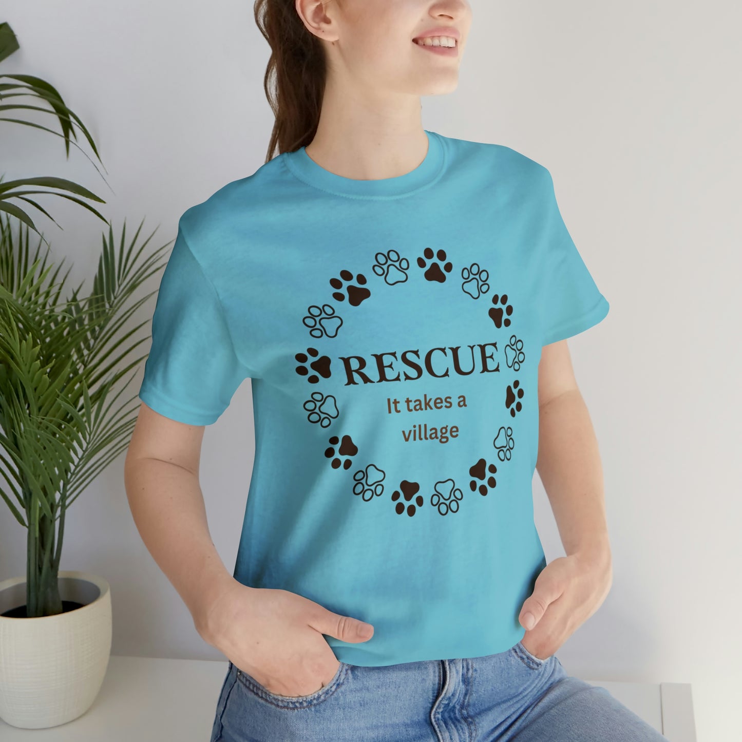 "Rescue" Bella Canvas Unisex Jersey Short Sleeve Tee