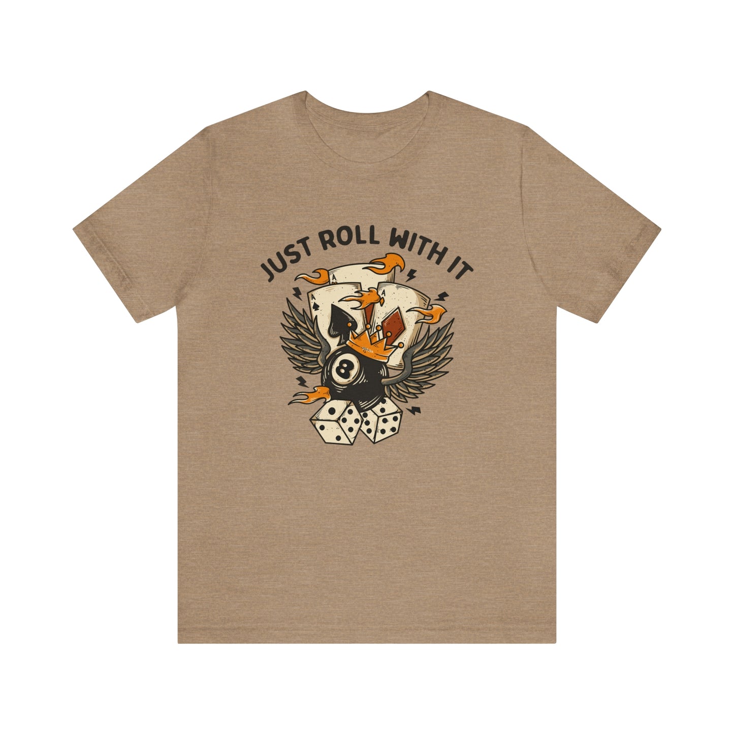 "Just Roll With It" Bella Canvas Short Sleeve Tee