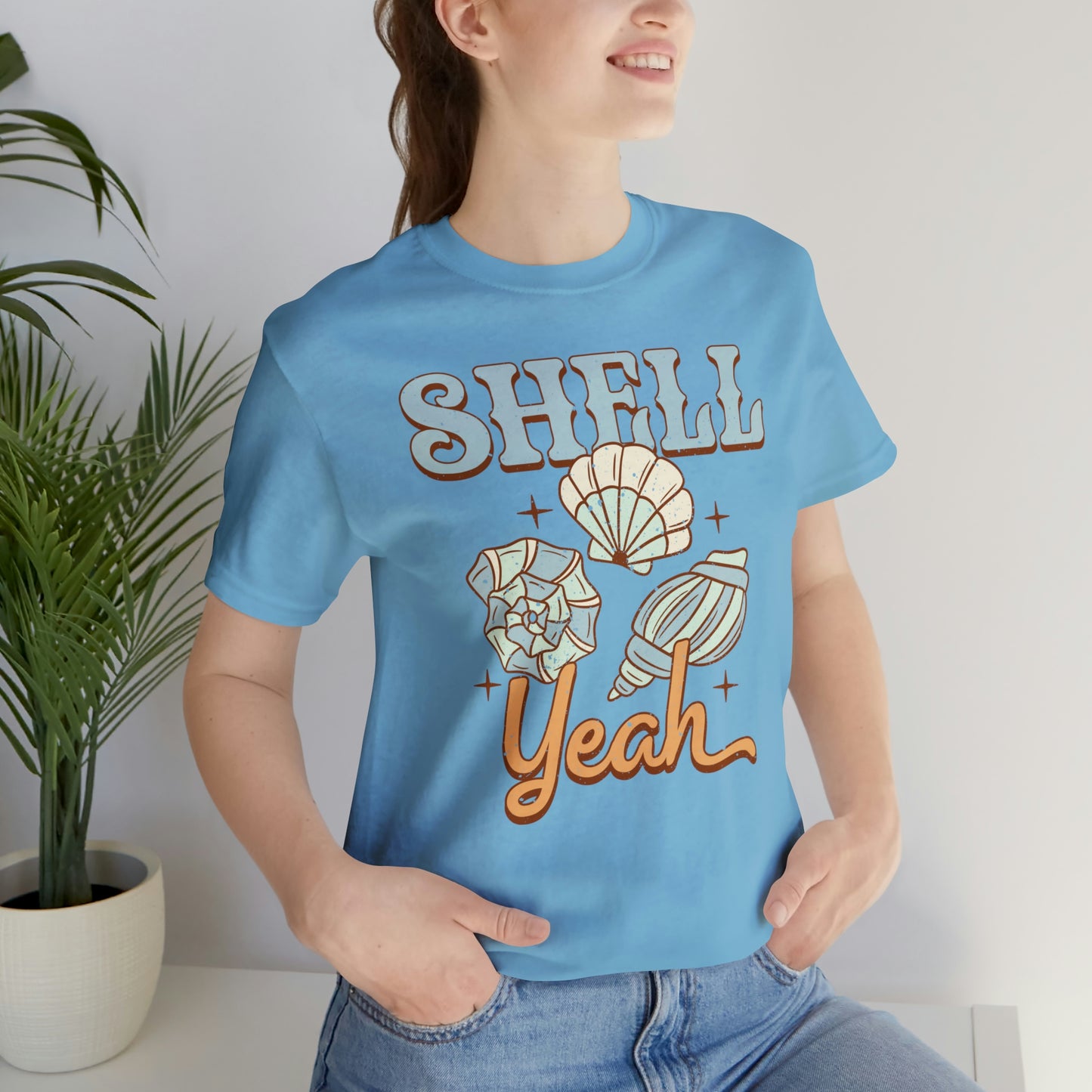 "Shell Yeah" Bella Canvas Short Sleeve Tee