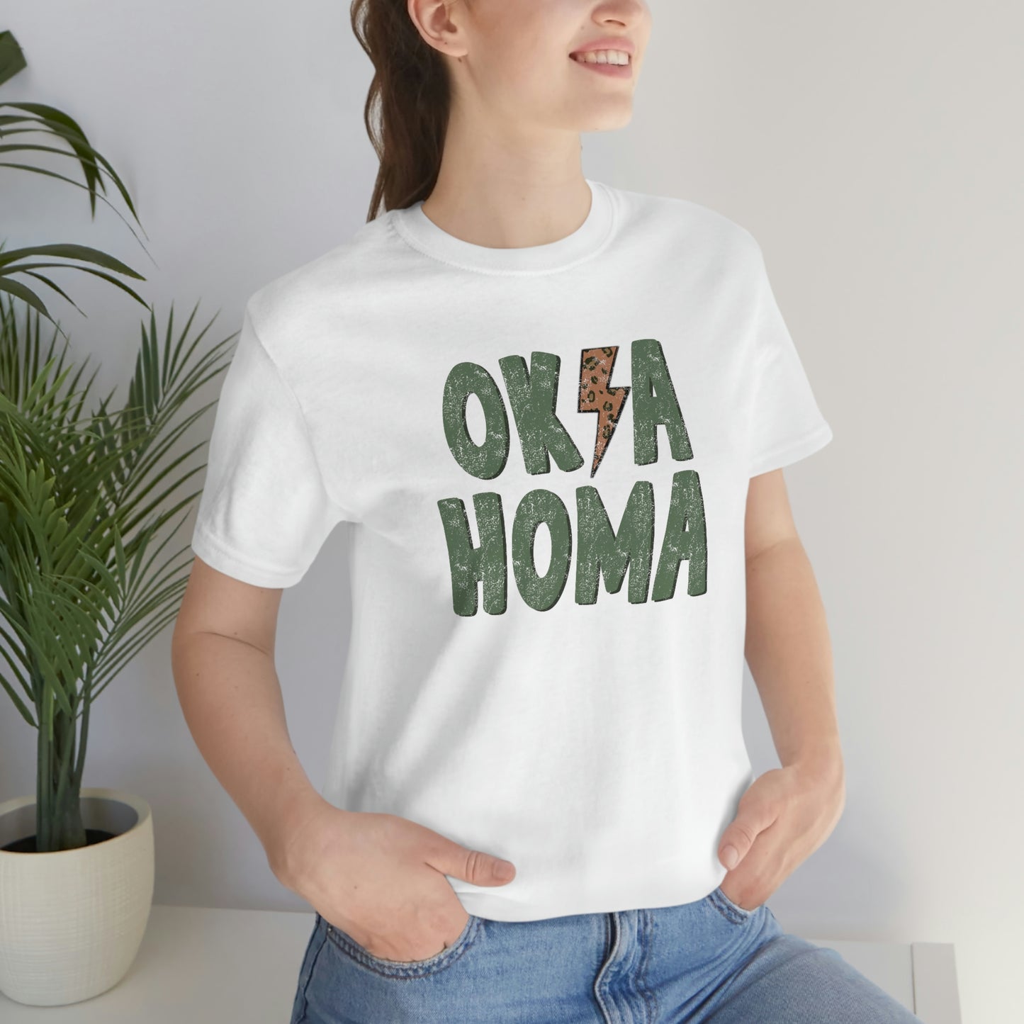 "Oklahoma" Unisex Jersey Short Sleeve Tee