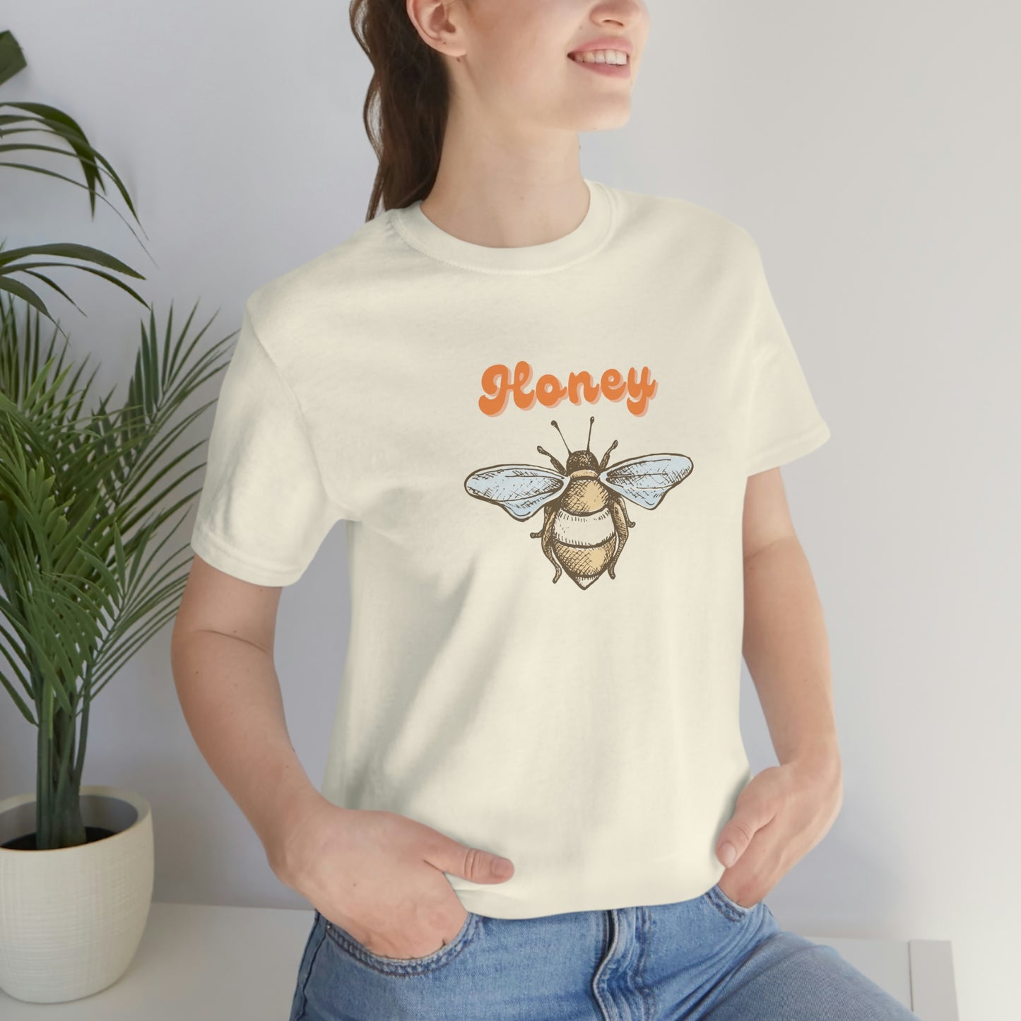 "Honey" Unisex Jersey Short Sleeve Tee