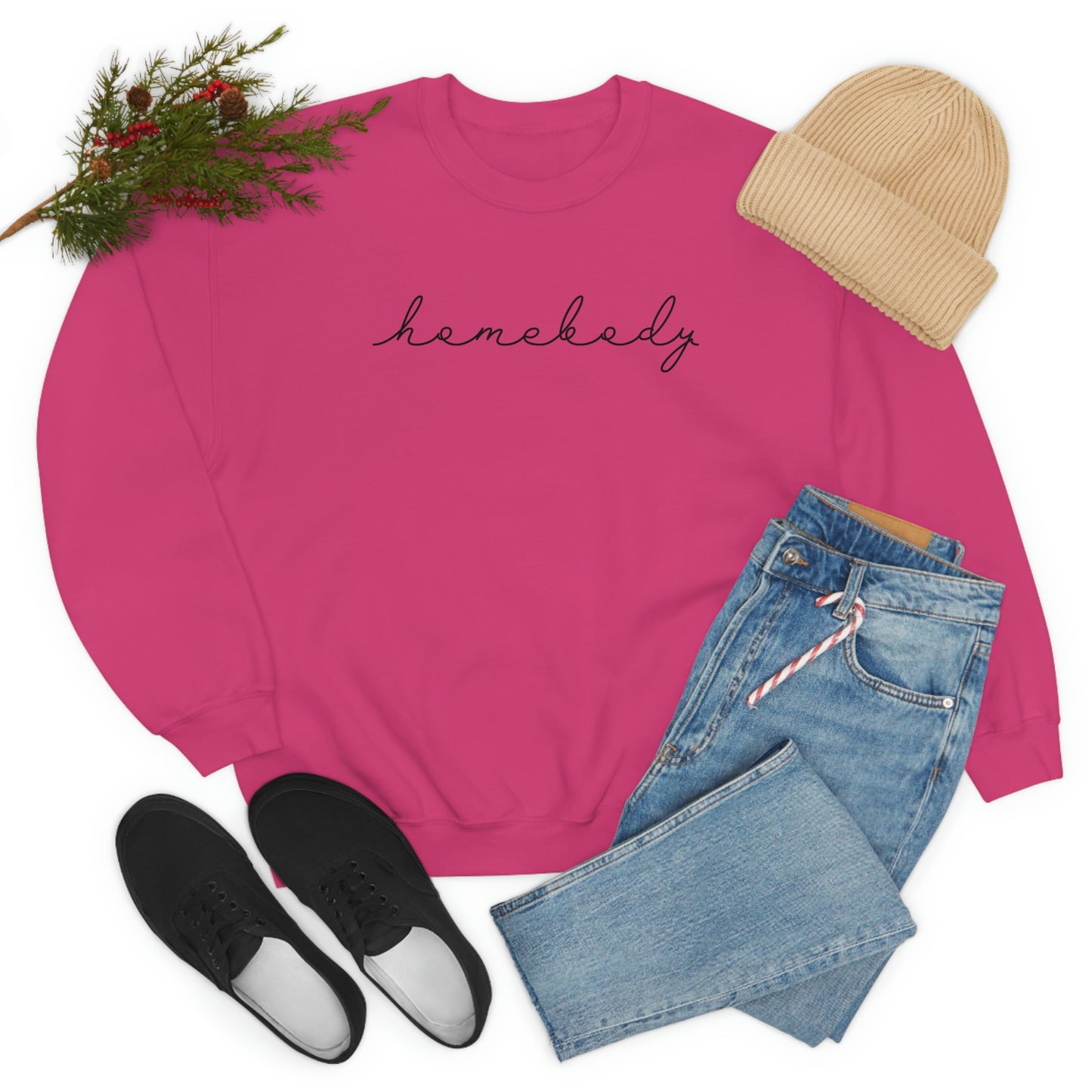"Homebody" Unisex Heavy Blend™ Crewneck Sweatshirt