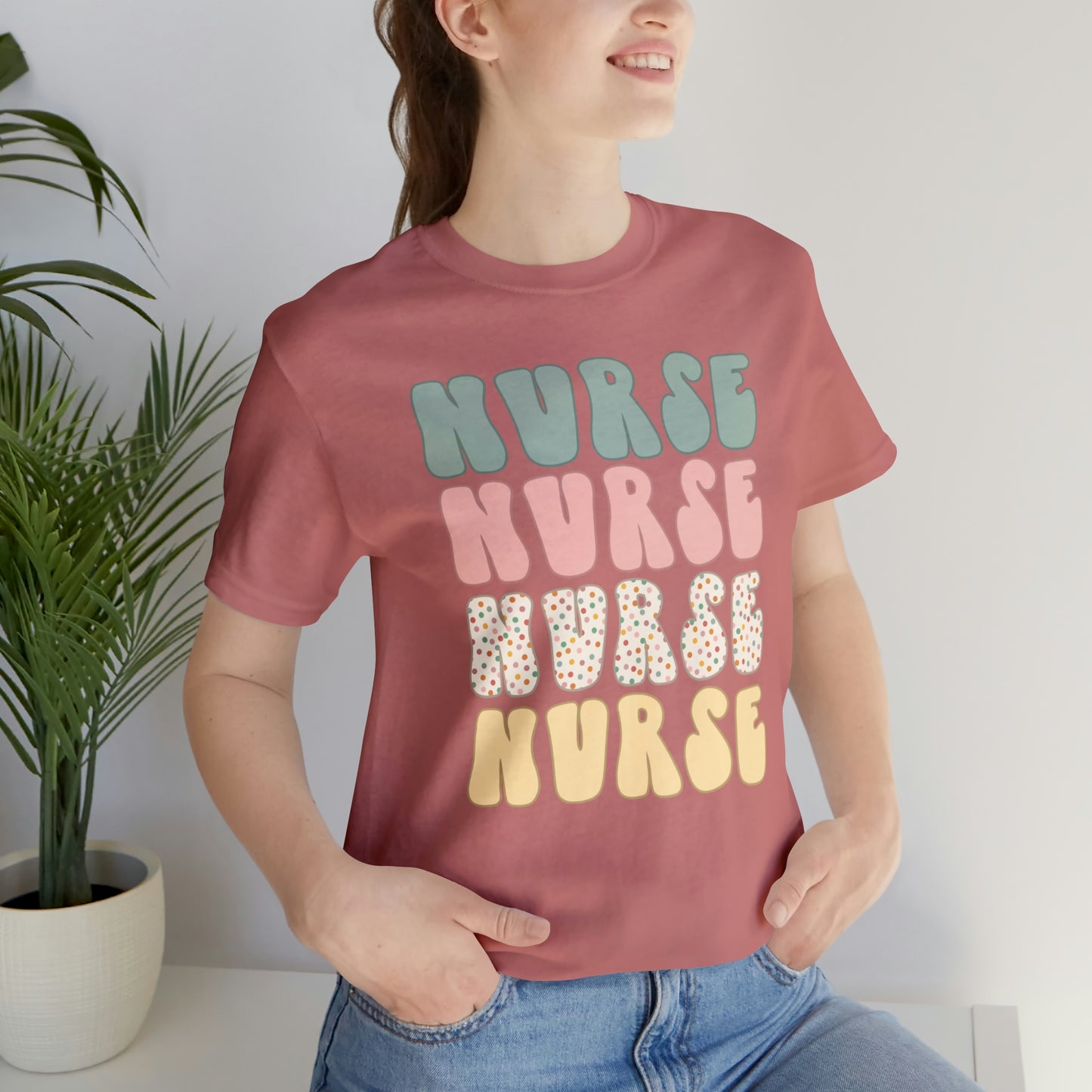"Nurse" Bella Canvas Short Sleeve Tee
