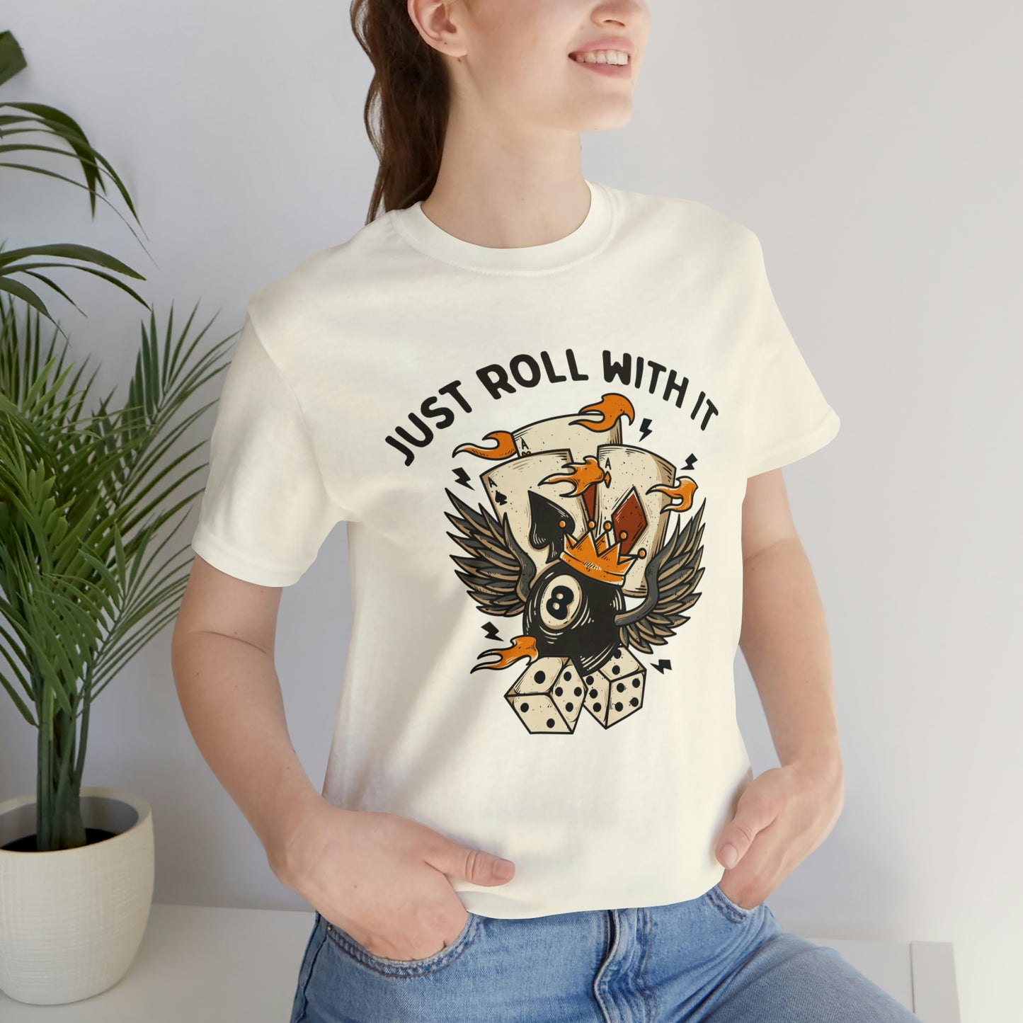 "Just Roll With It" Bella Canvas Short Sleeve Tee