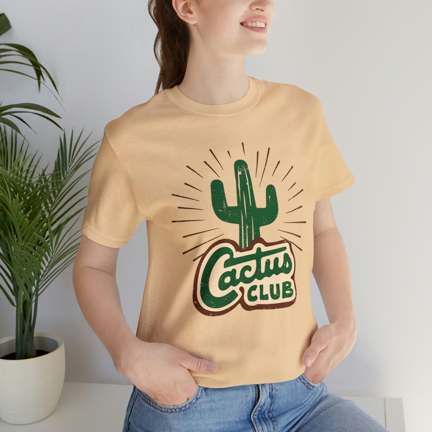 "Cactus Club" Bella Canvas Short Sleeve Tee