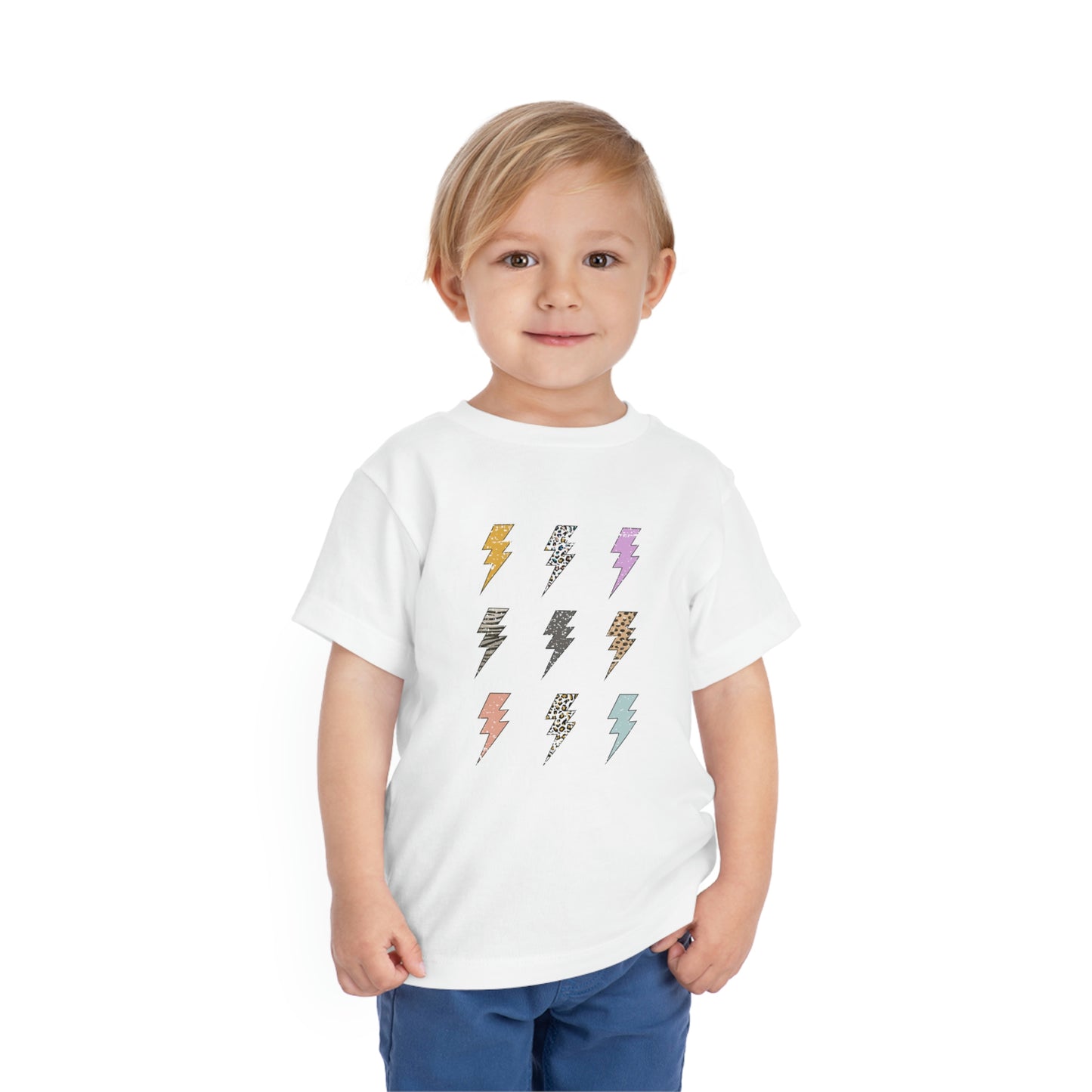 "Lightning Bolt" Toddler Short Sleeve Tee (2T-5T)