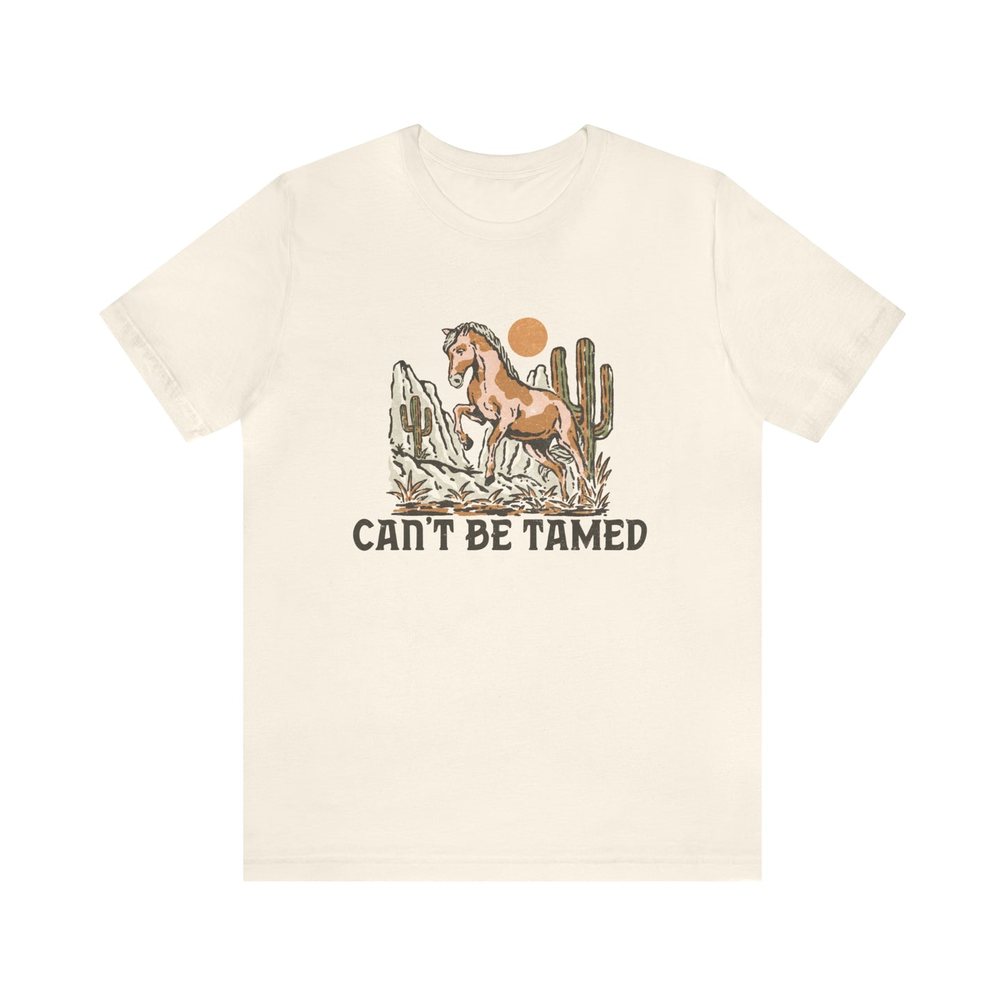 "Can't Be Tamed" Bella Canvas Short Sleeve Tee